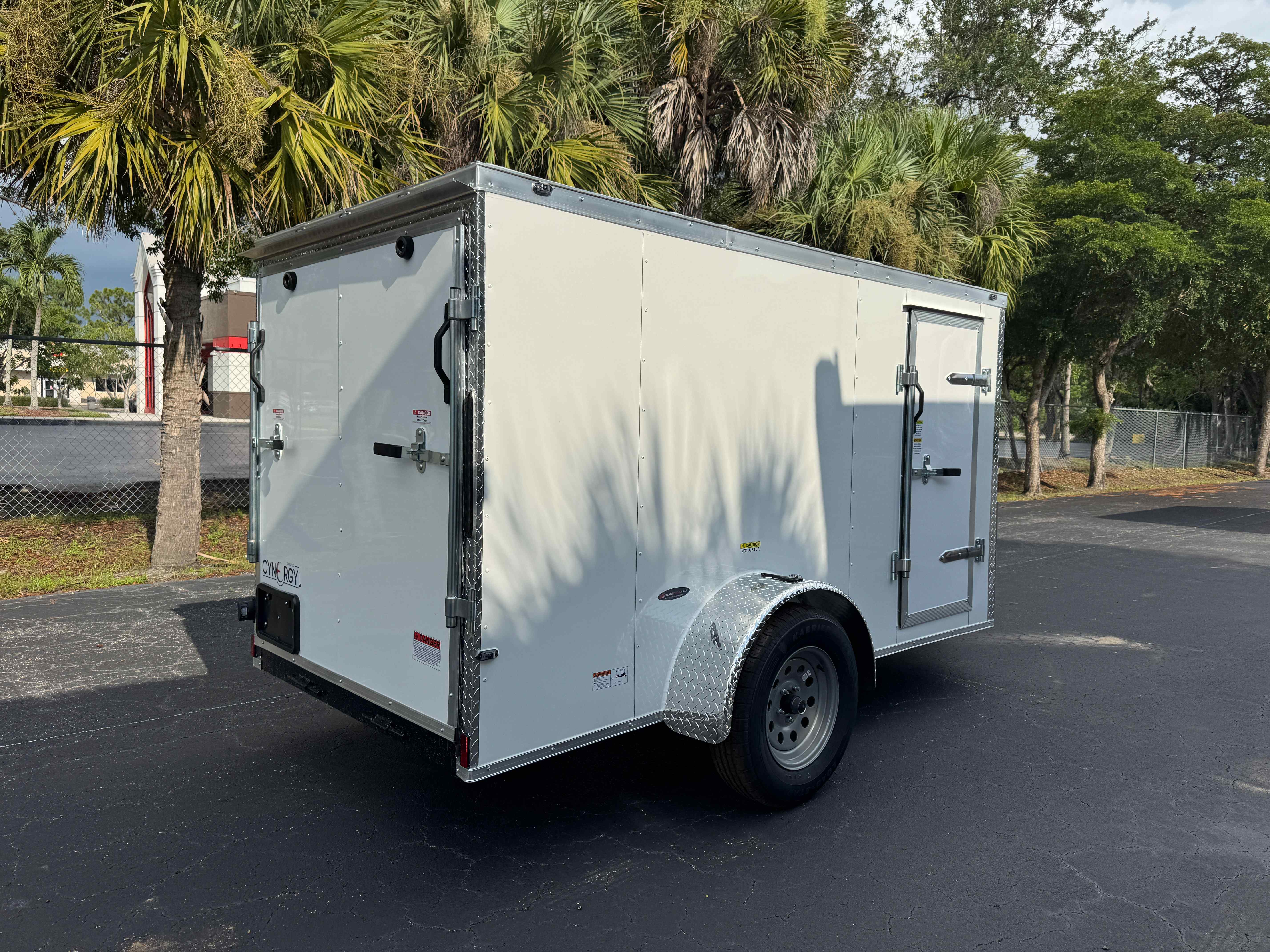 New 5×10 Cynergy Cargo Enclosed Trailer
