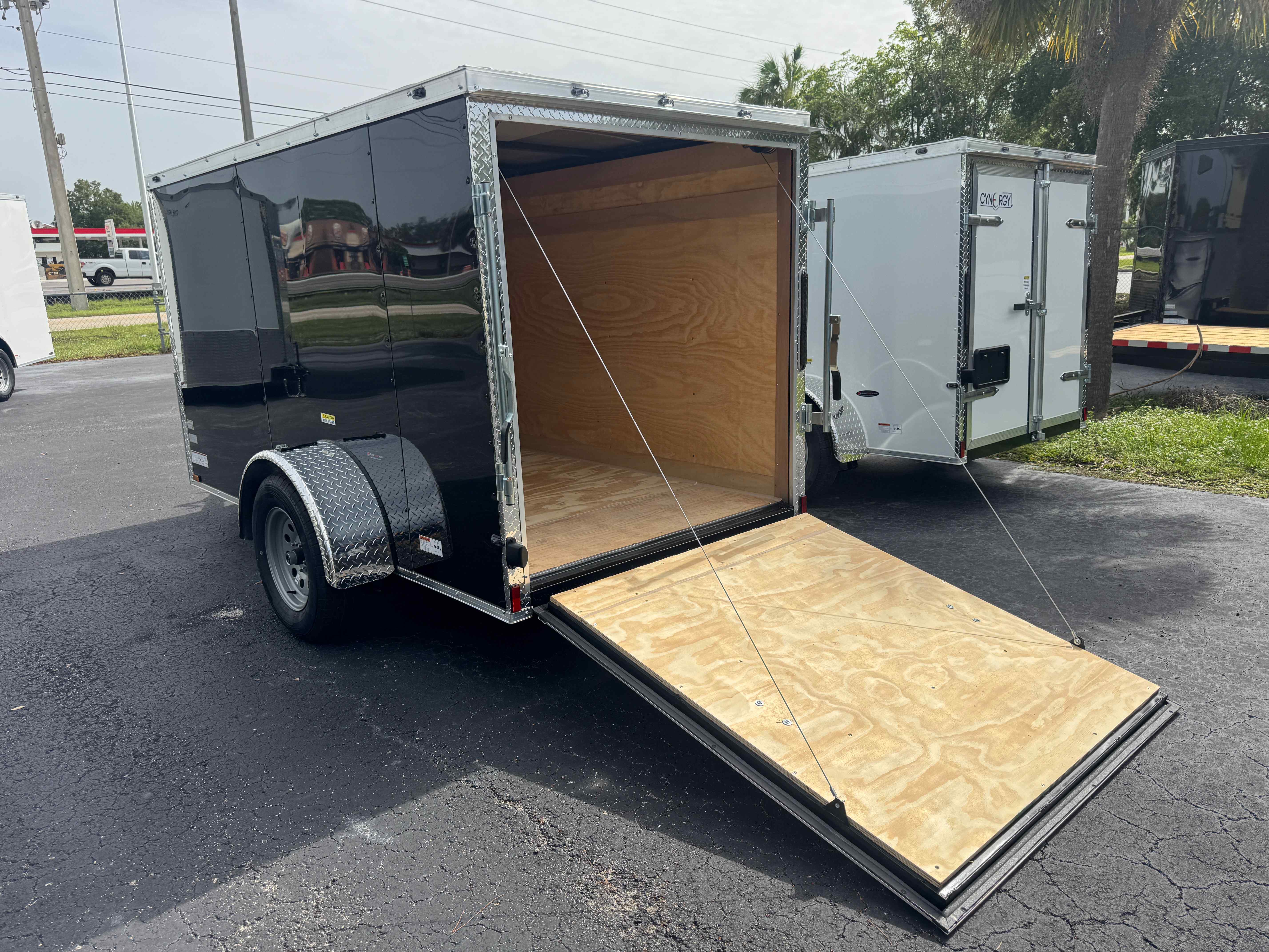 New 5×10 Cynergy Cargo Enclosed Trailer
