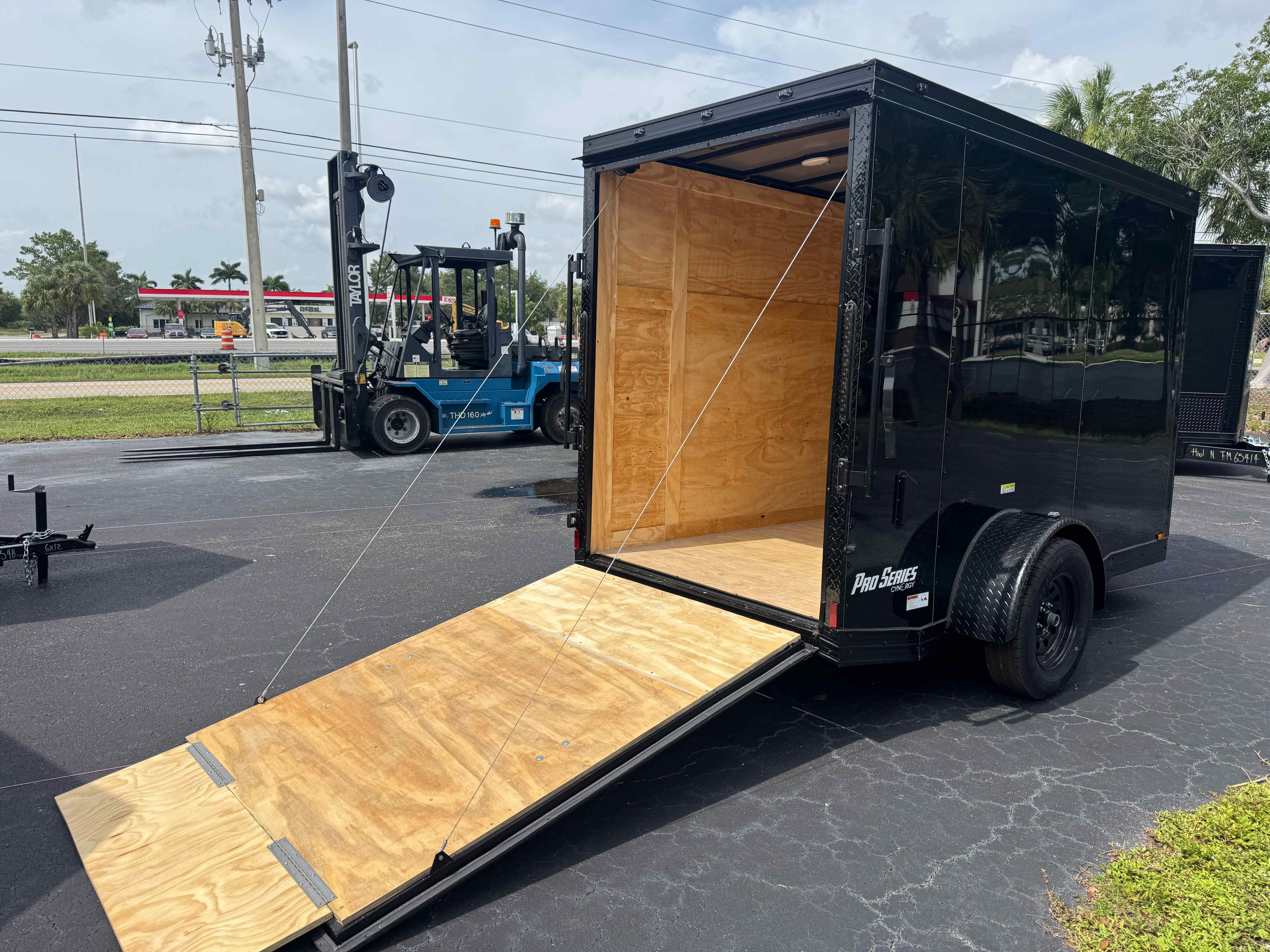 New 5×10 Cynergy Cargo Enclosed Trailer