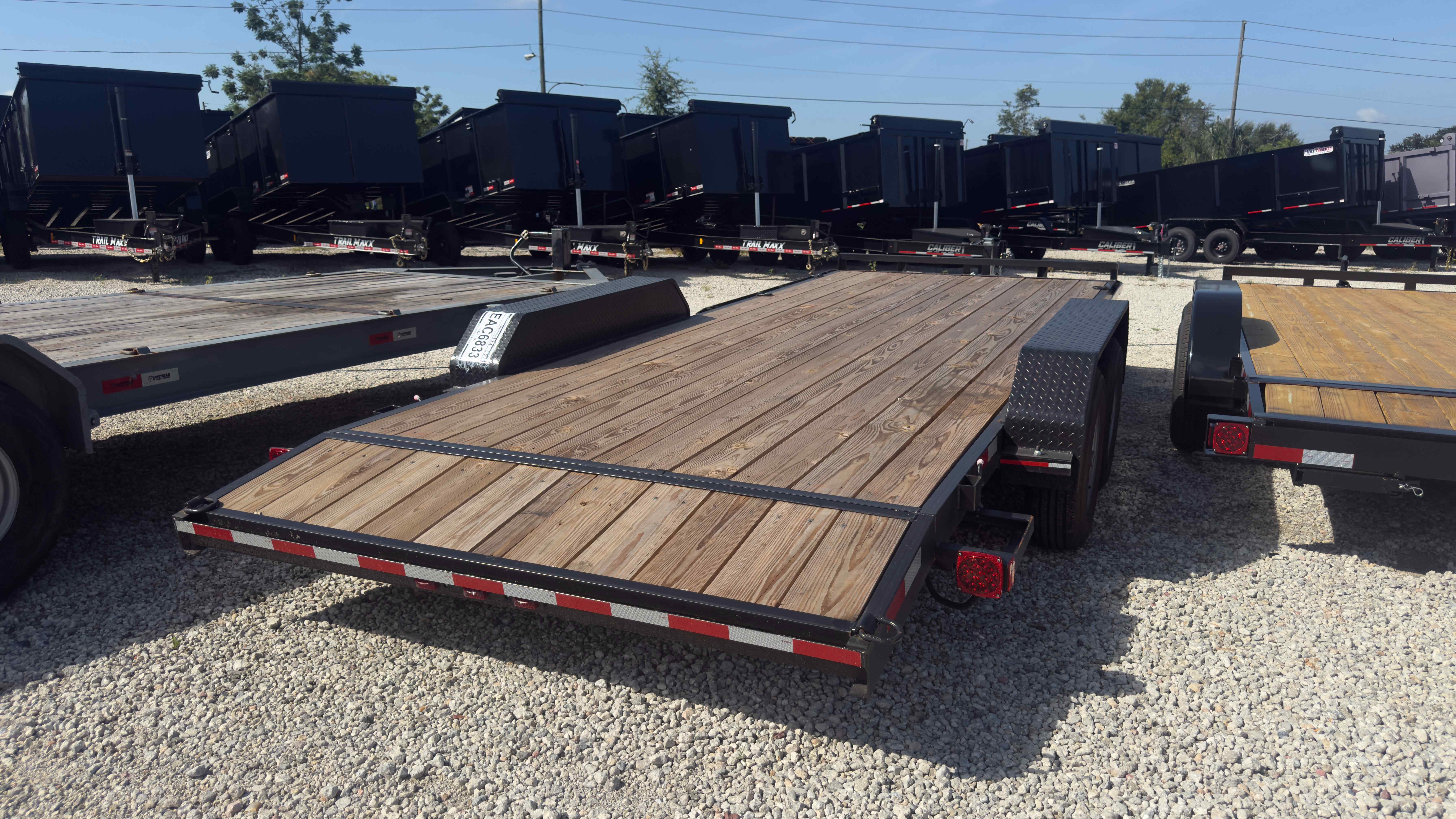 Used 7×20 WORLDWIDE TRAILERS Car Trailer