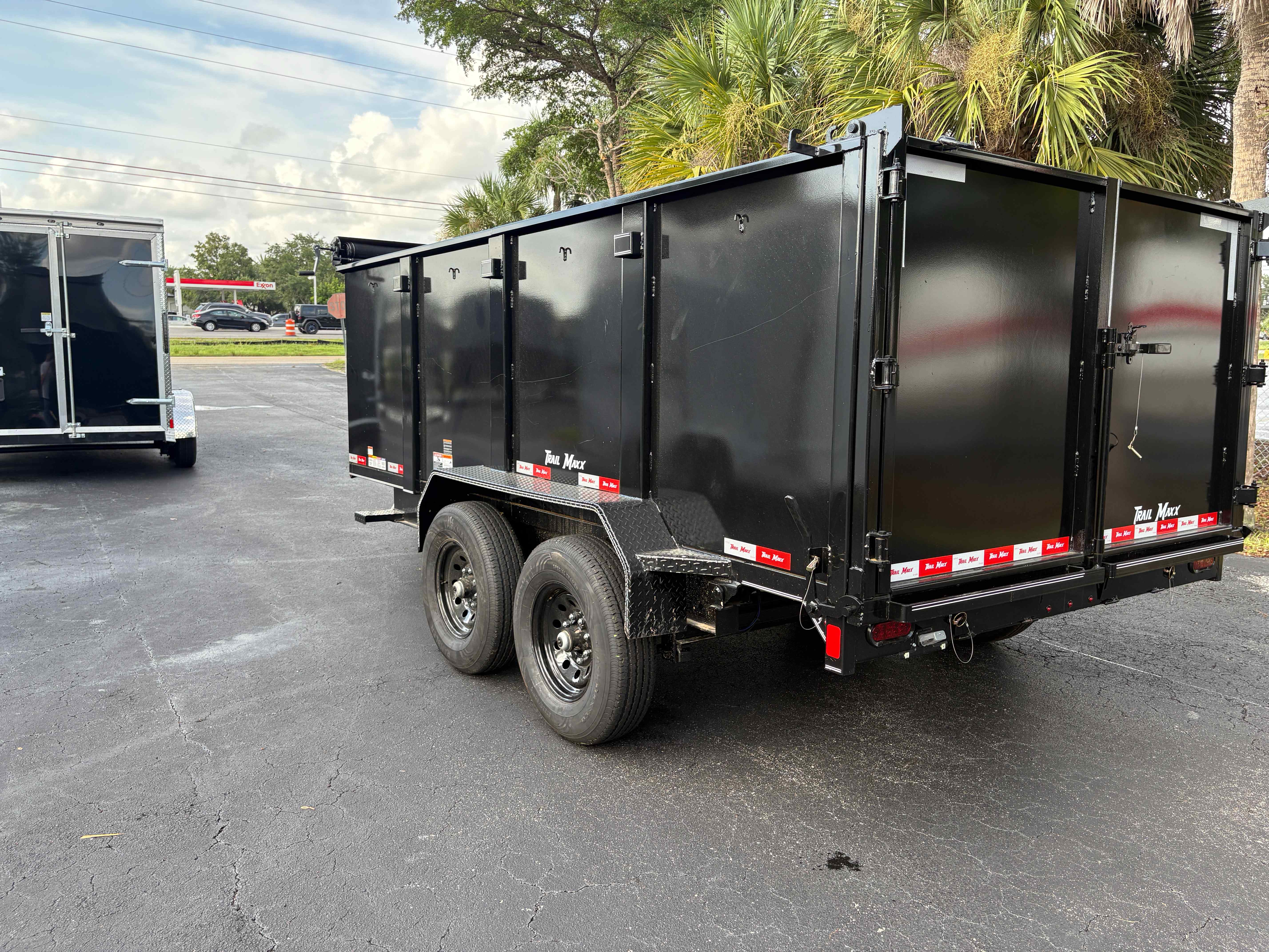 New 7×14 TrailMaxx Dump Trailer