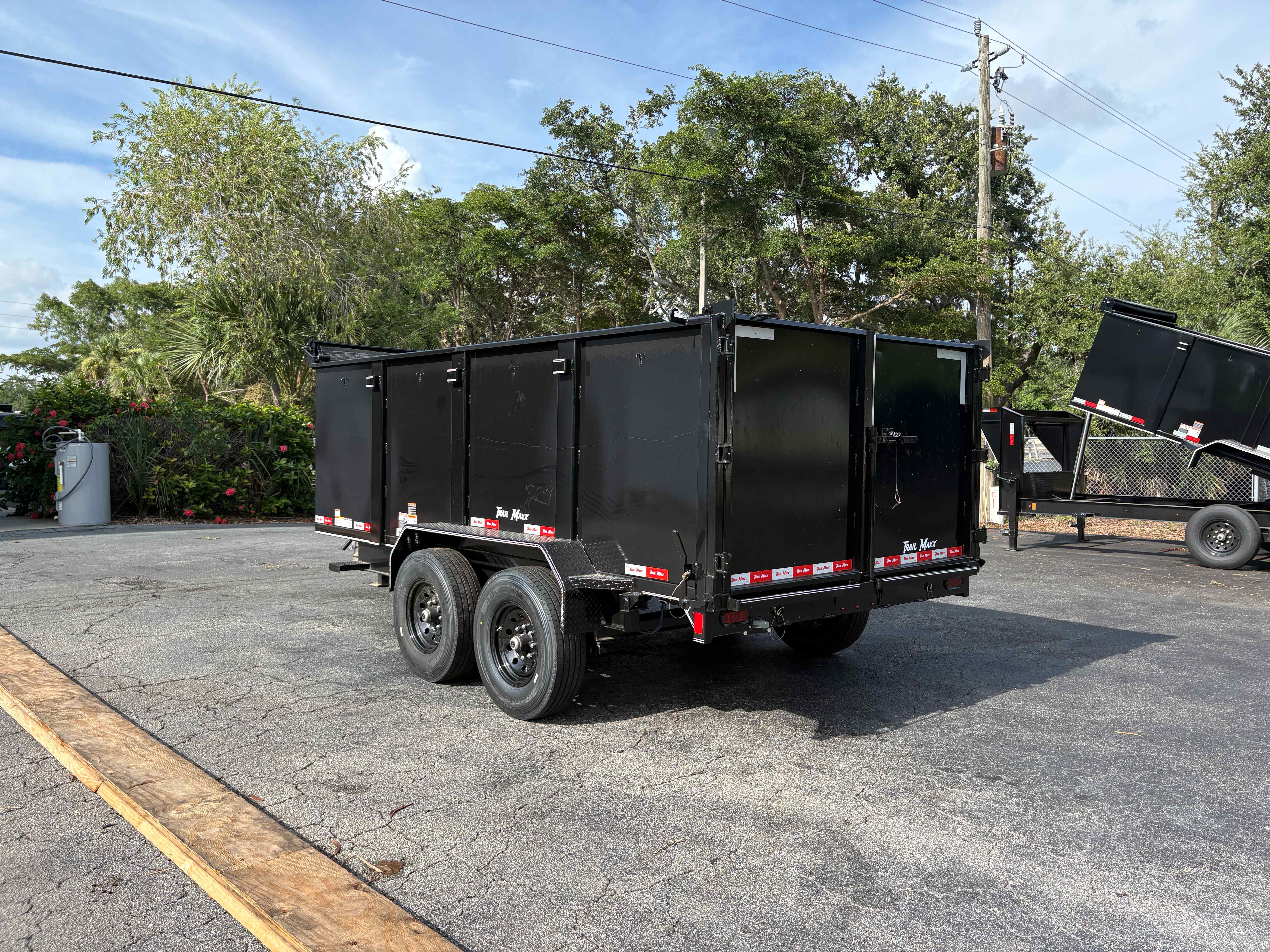 New 7×14 TrailMaxx Dump Trailer