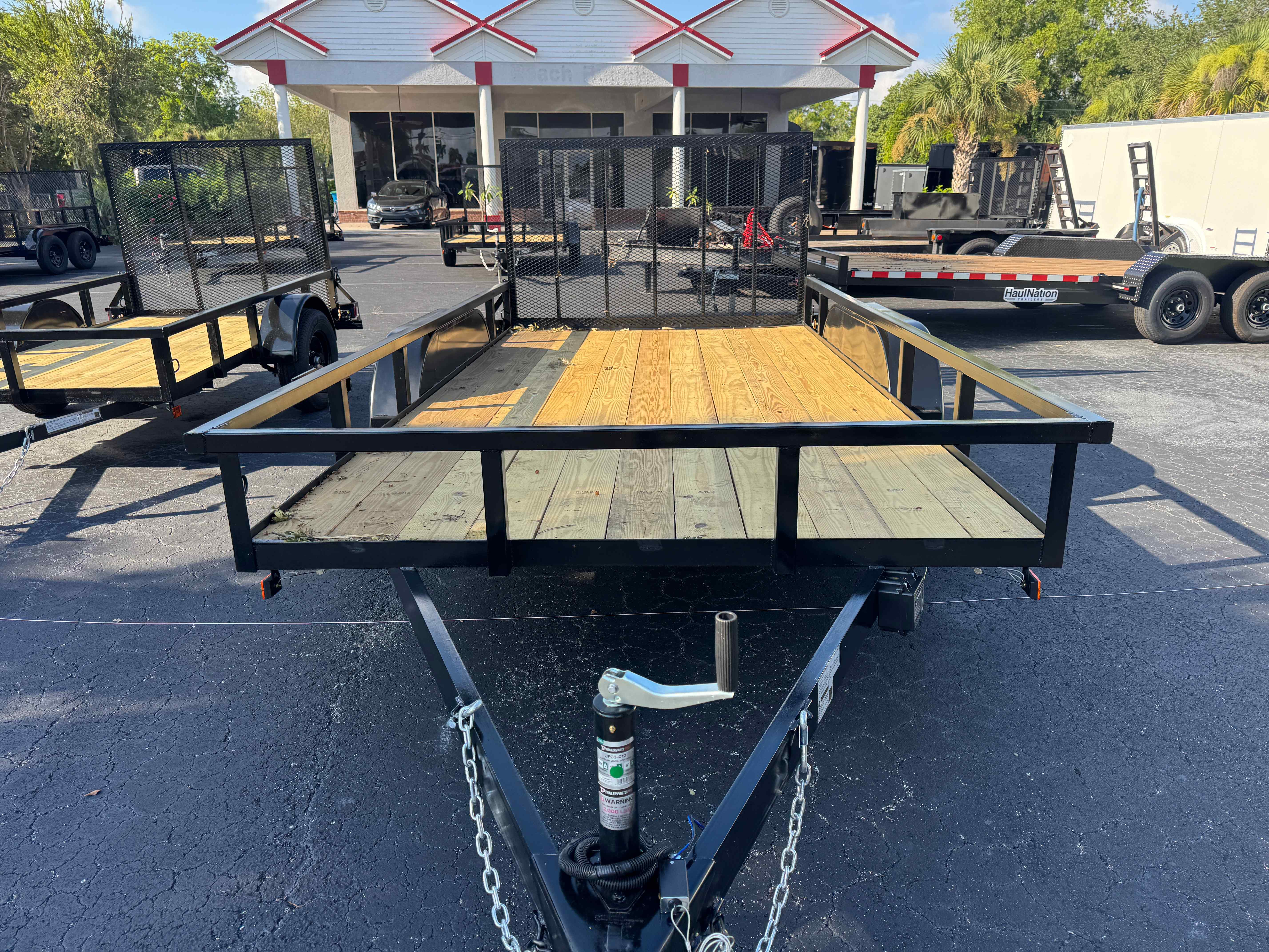 New 6×14 Taylor Utility Trailer