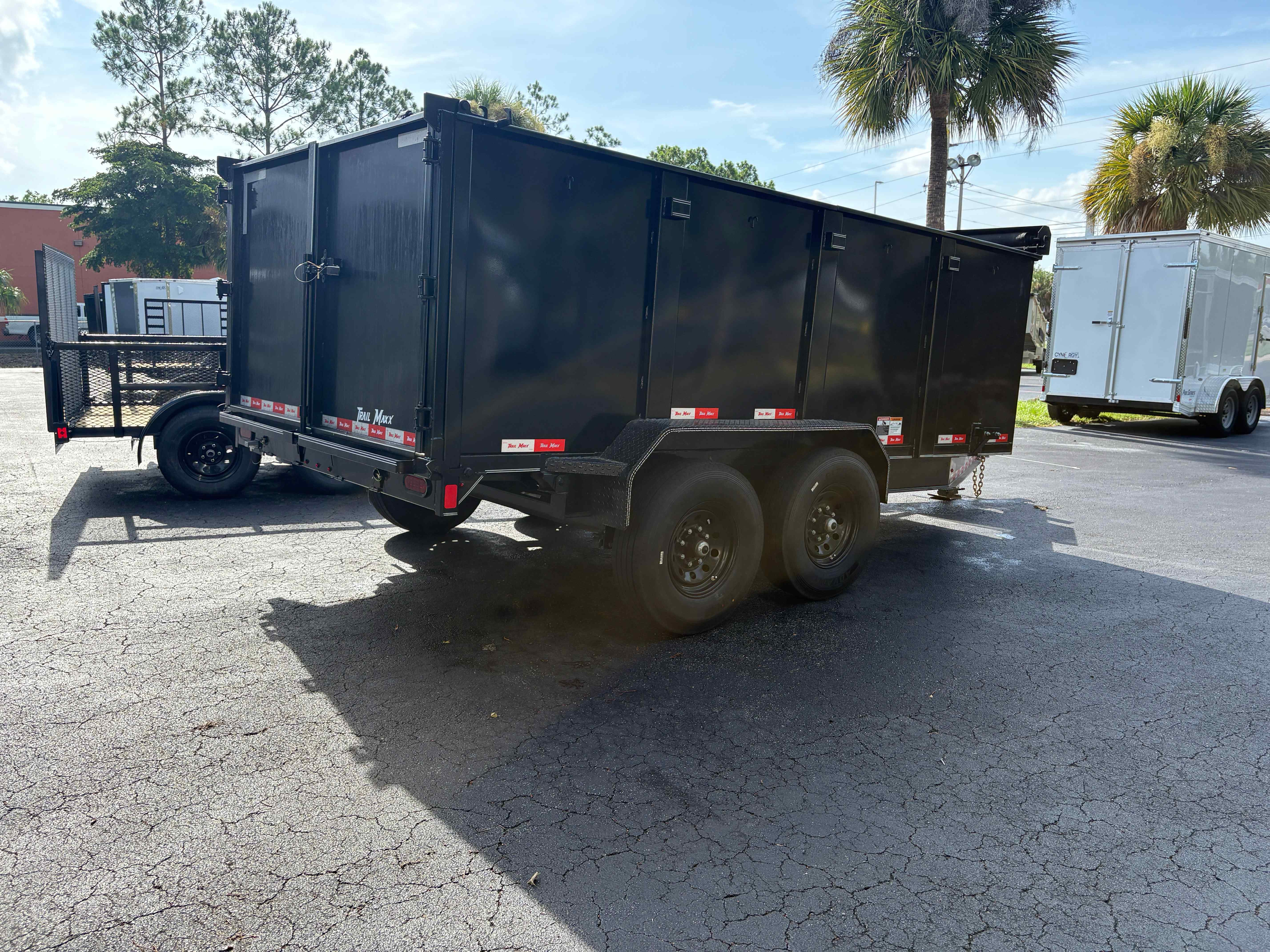 New 7×14 TRAILMAXX Dump Trailer