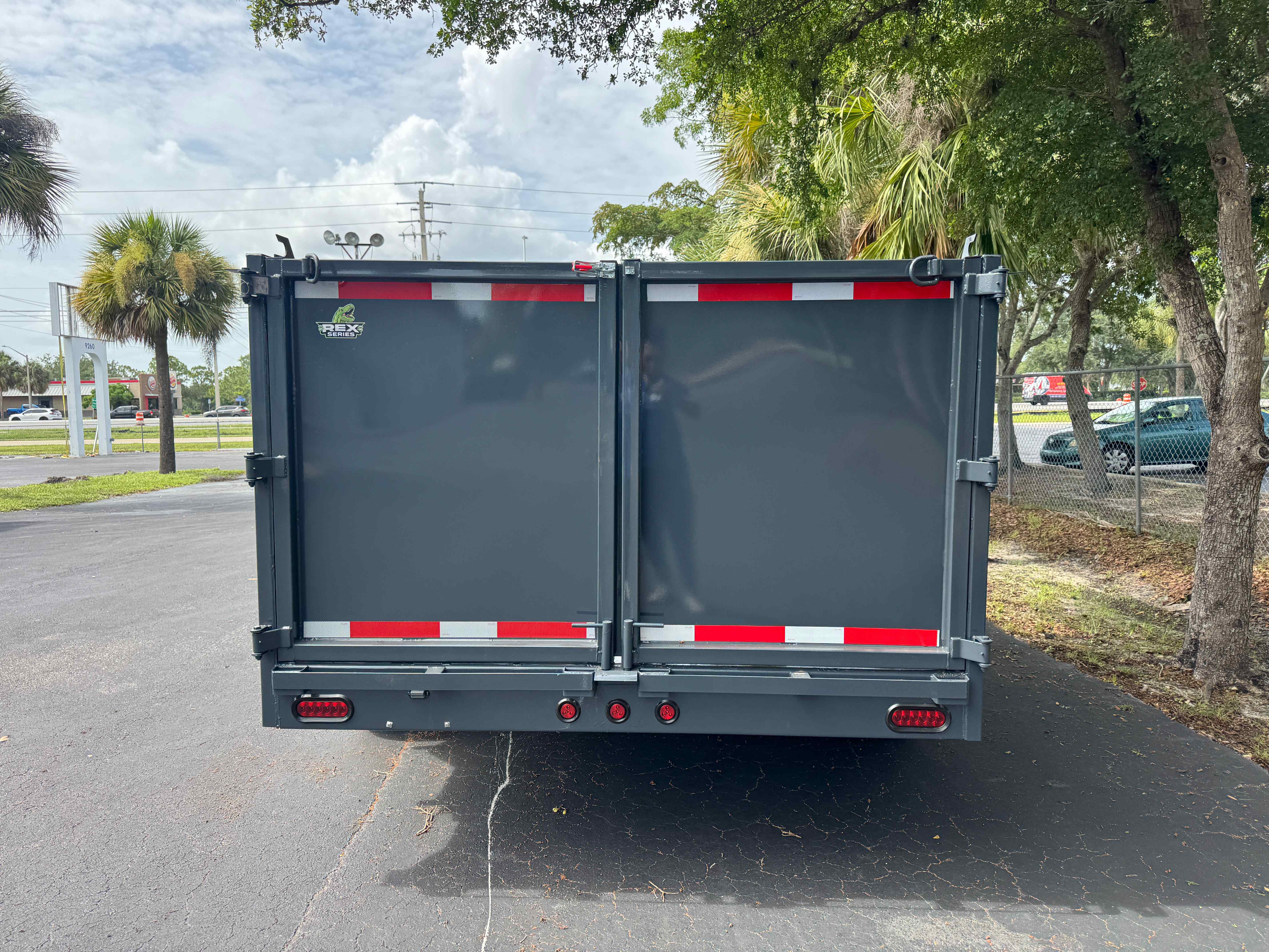 New 7×16 Steel Pines Cargo, LLC Dump Trailer