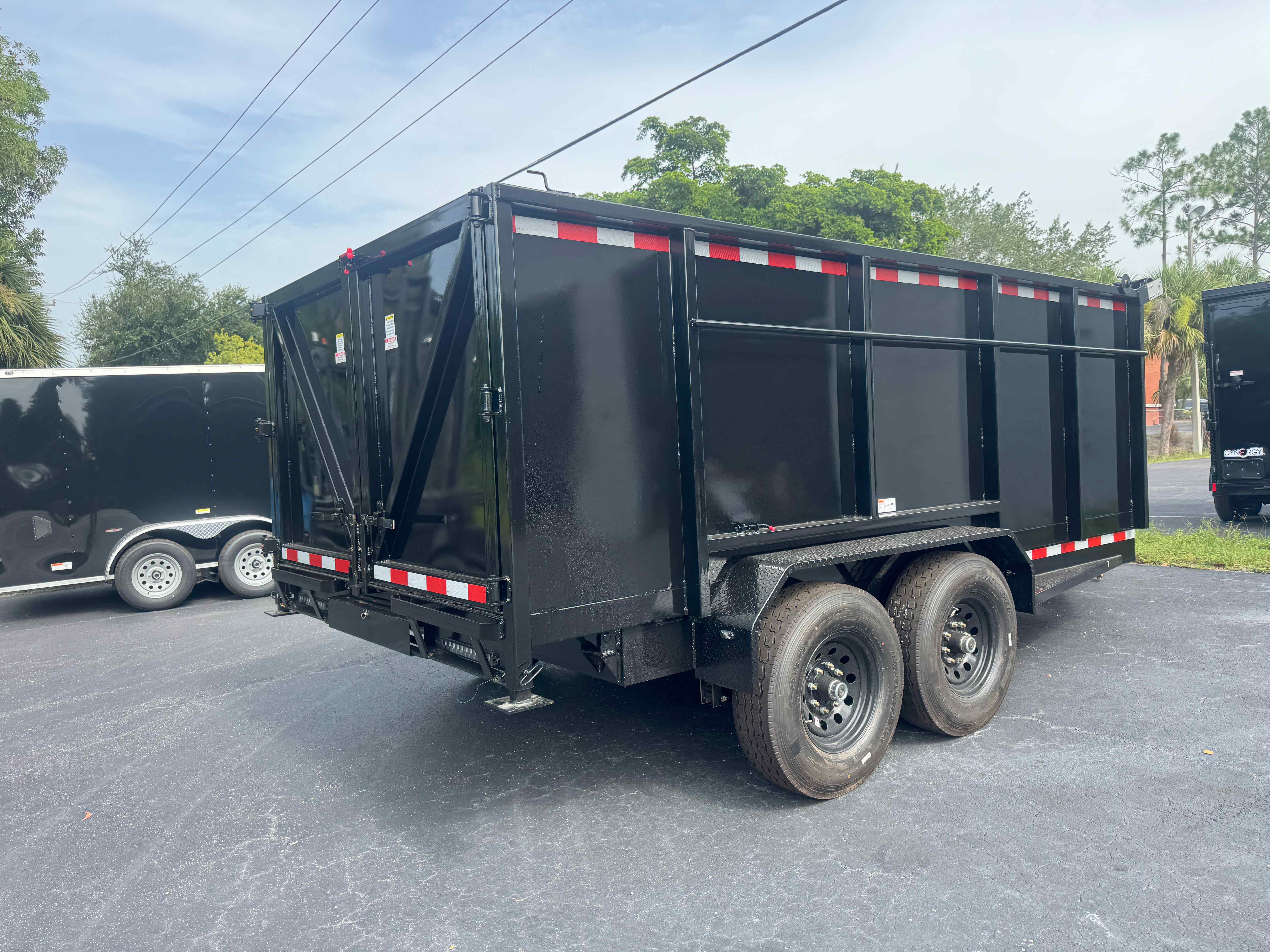 New 7×14 CYNERGY CARGO Dump Trailer