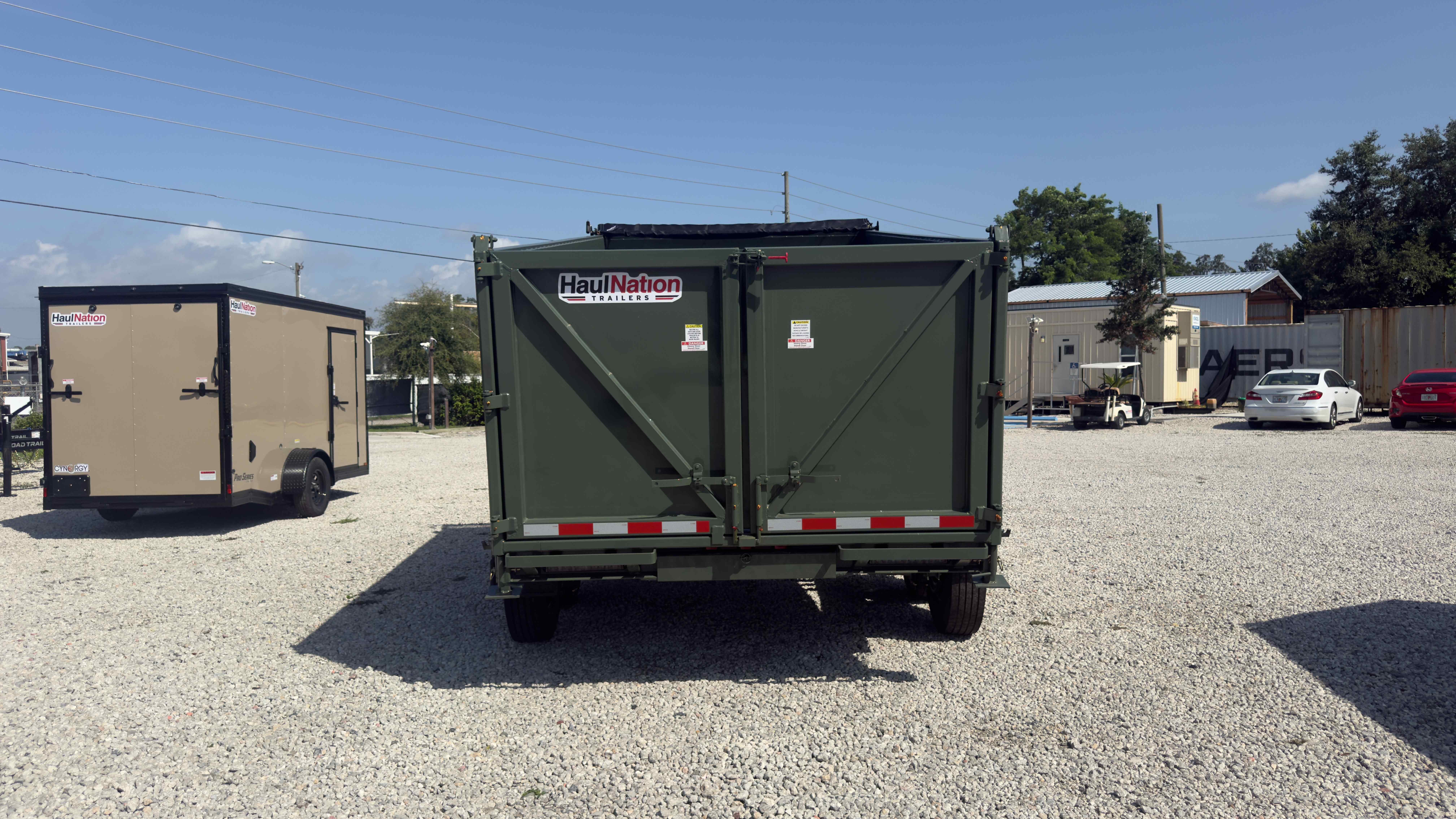 New 7×14 CYNERGY CARGO Dump Trailer