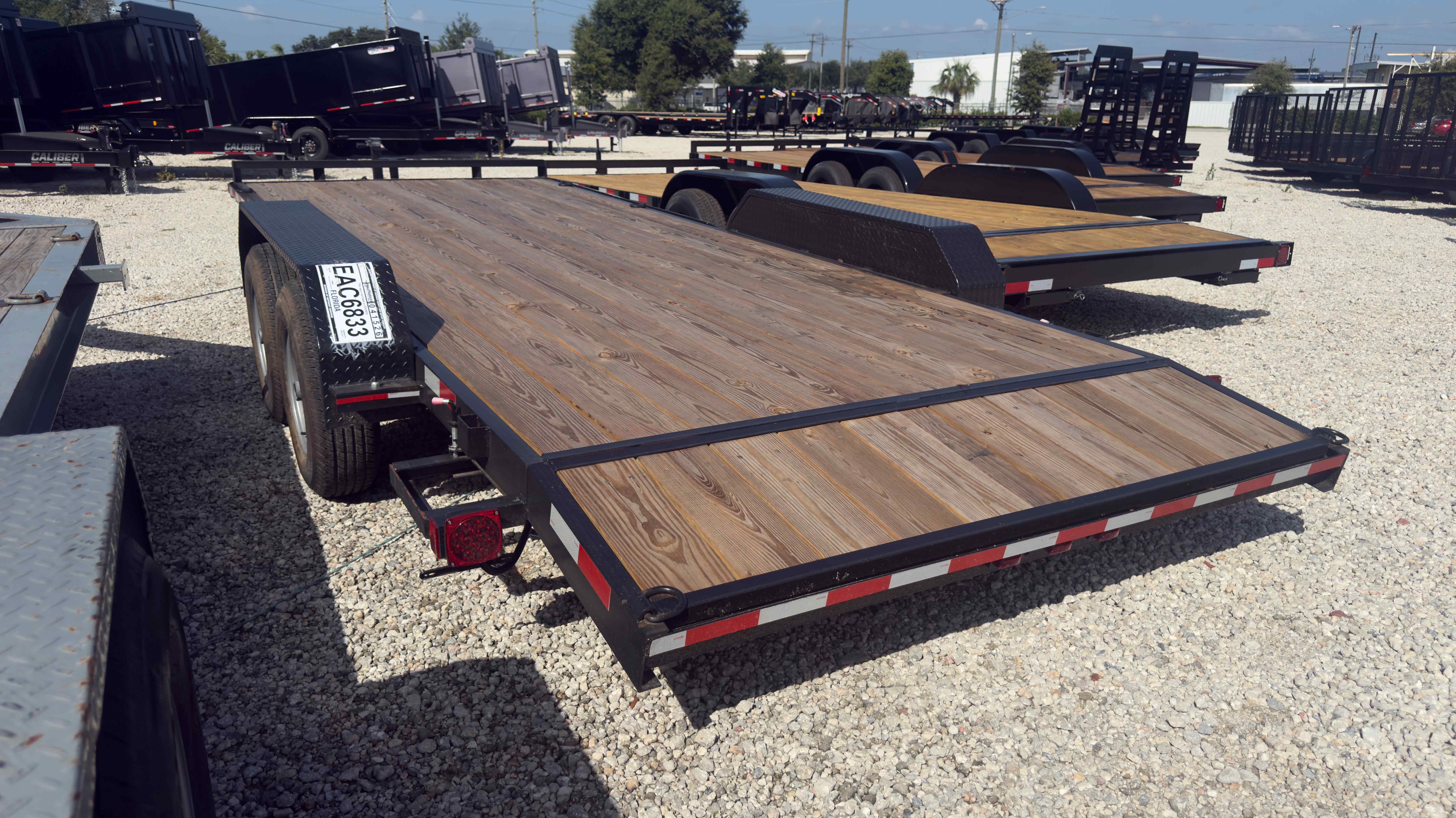 Used 7×20 WORLDWIDE TRAILERS Car Trailer