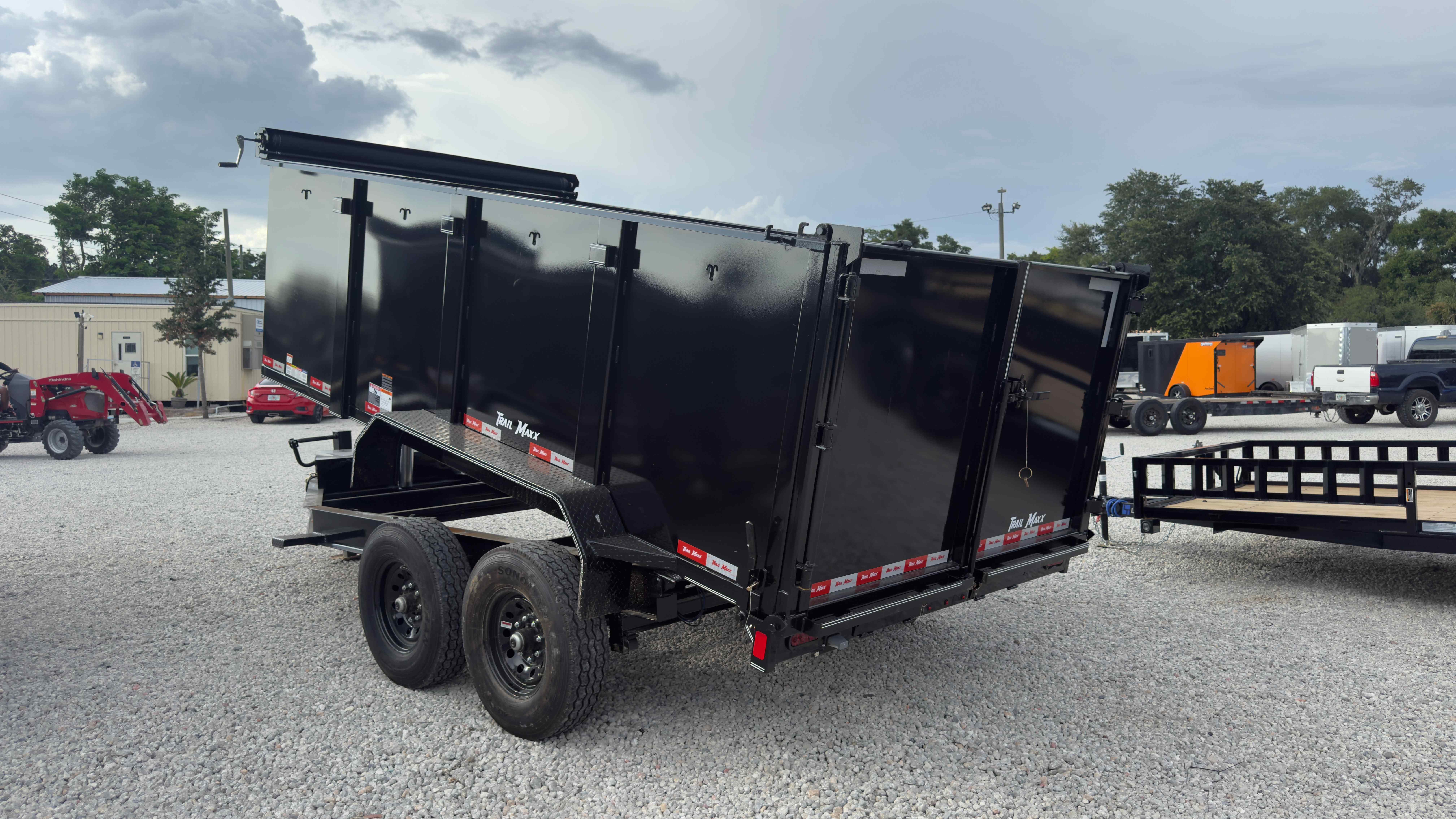 New 7×14 TRAILMAXX Dump Trailer