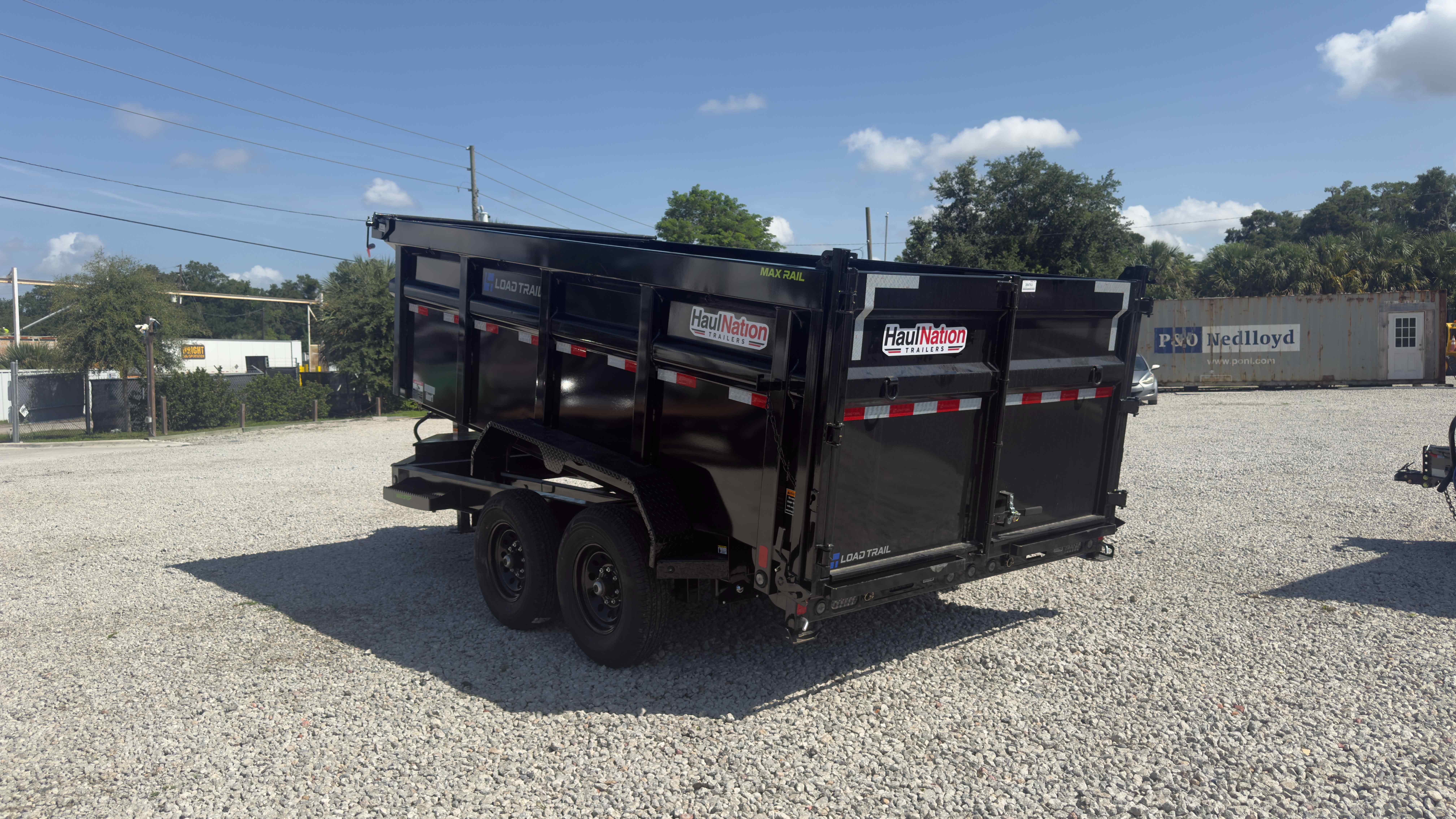 New 7×14 LOAD TRAIL Dump Trailer