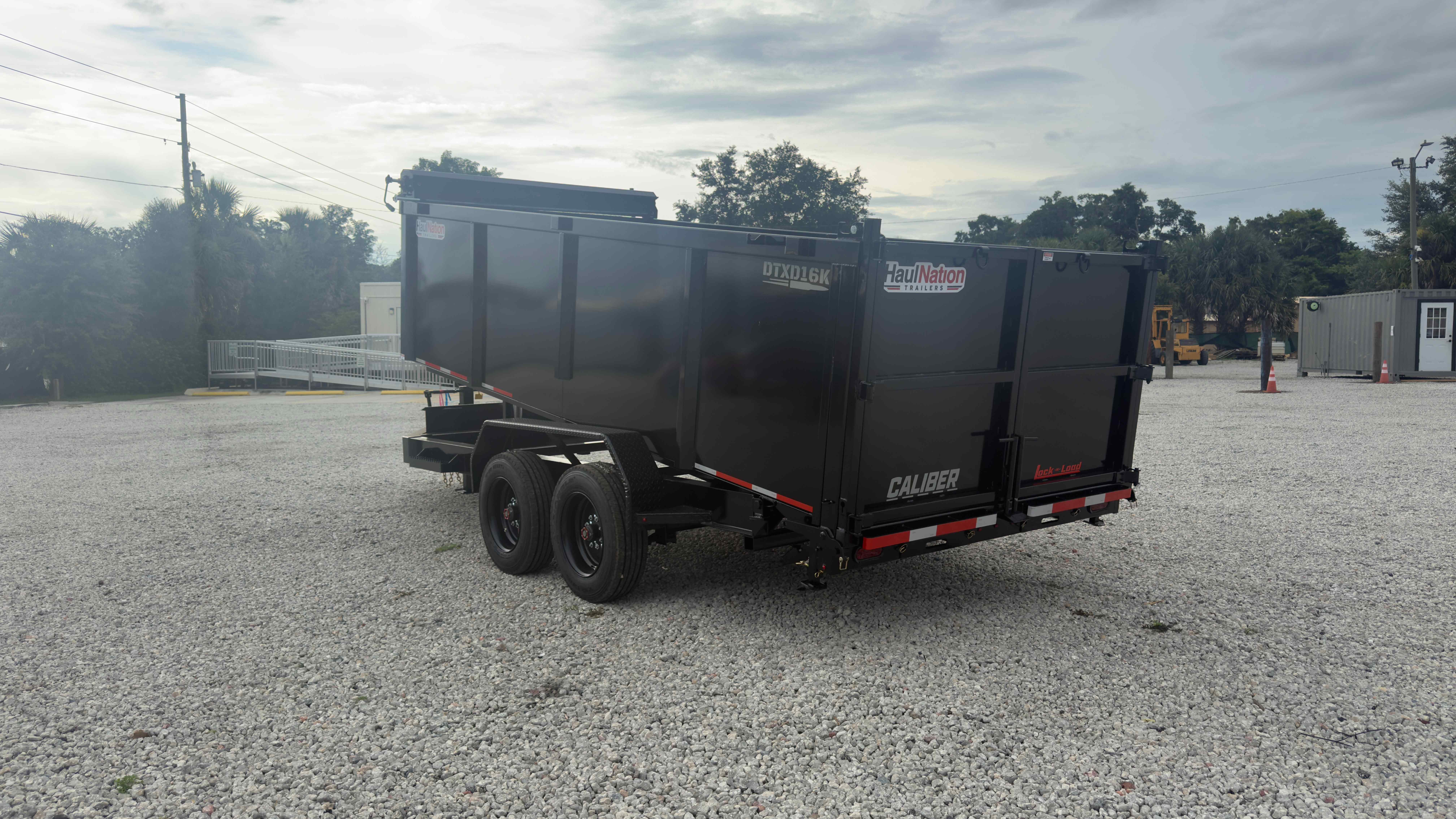 New 7×16 Caliber Dump Trailer