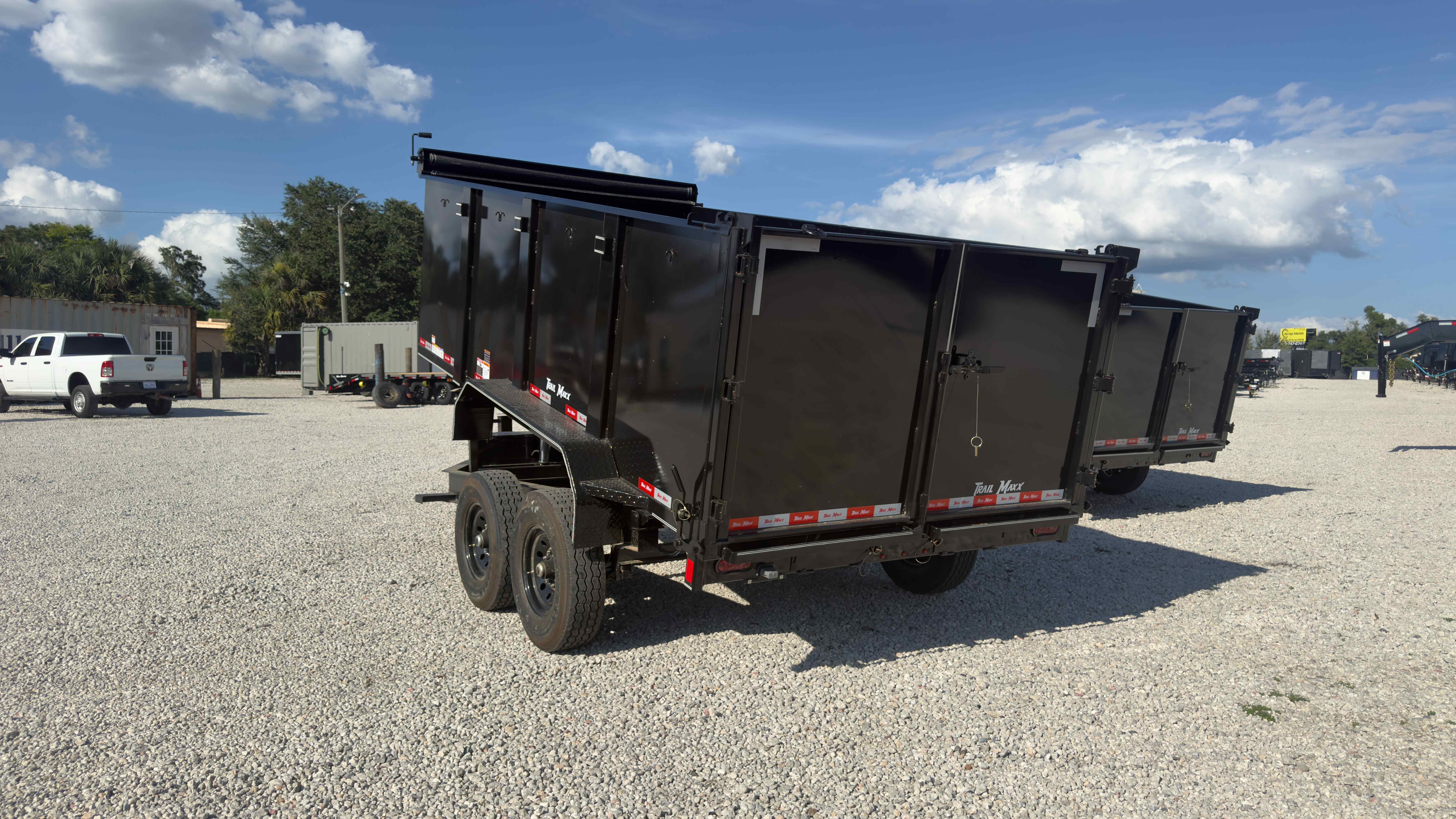 New 7×14 TrailMaxx Dump Trailer
