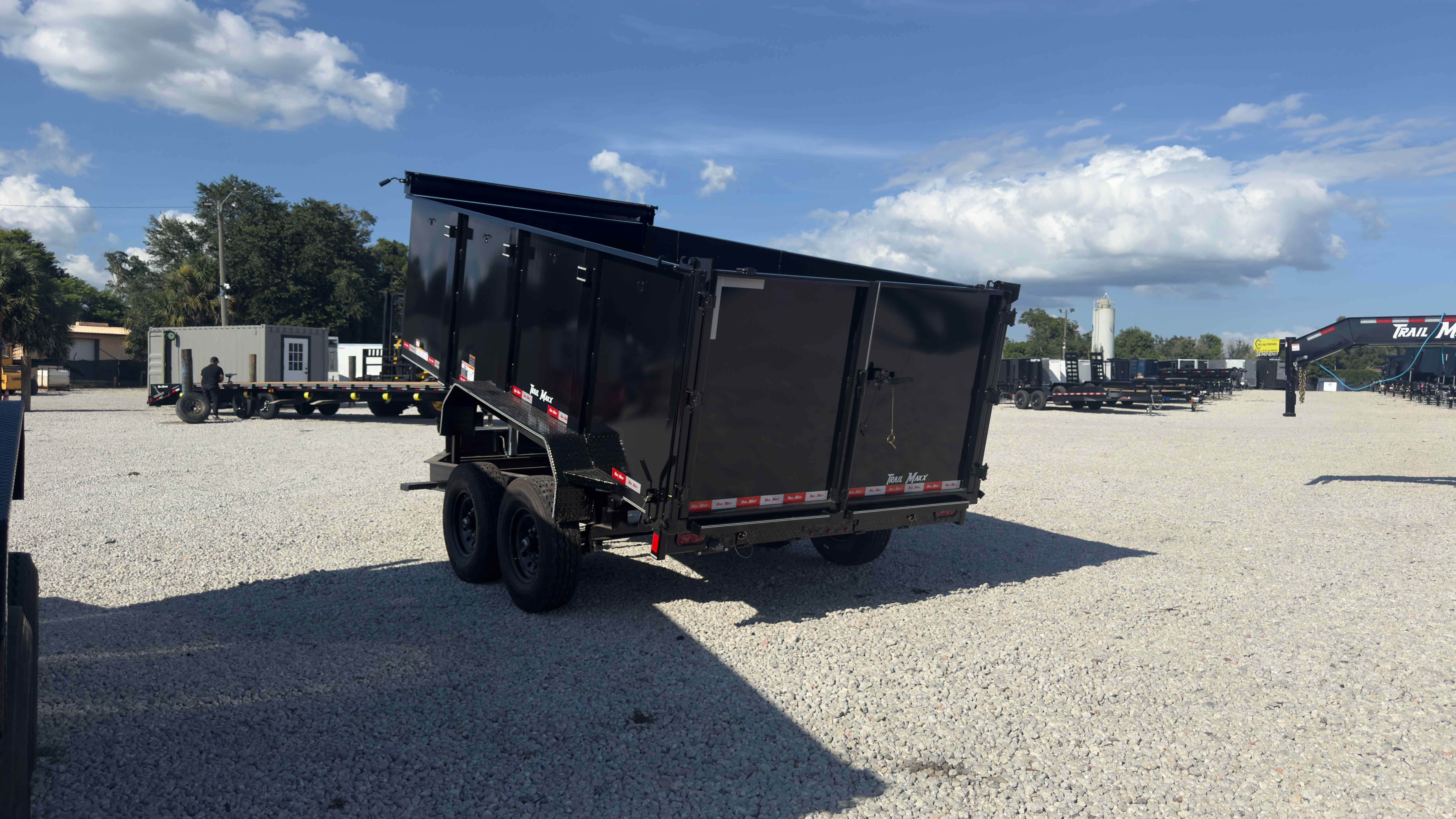 New 7×14 TRAILMAXX Dump Trailer