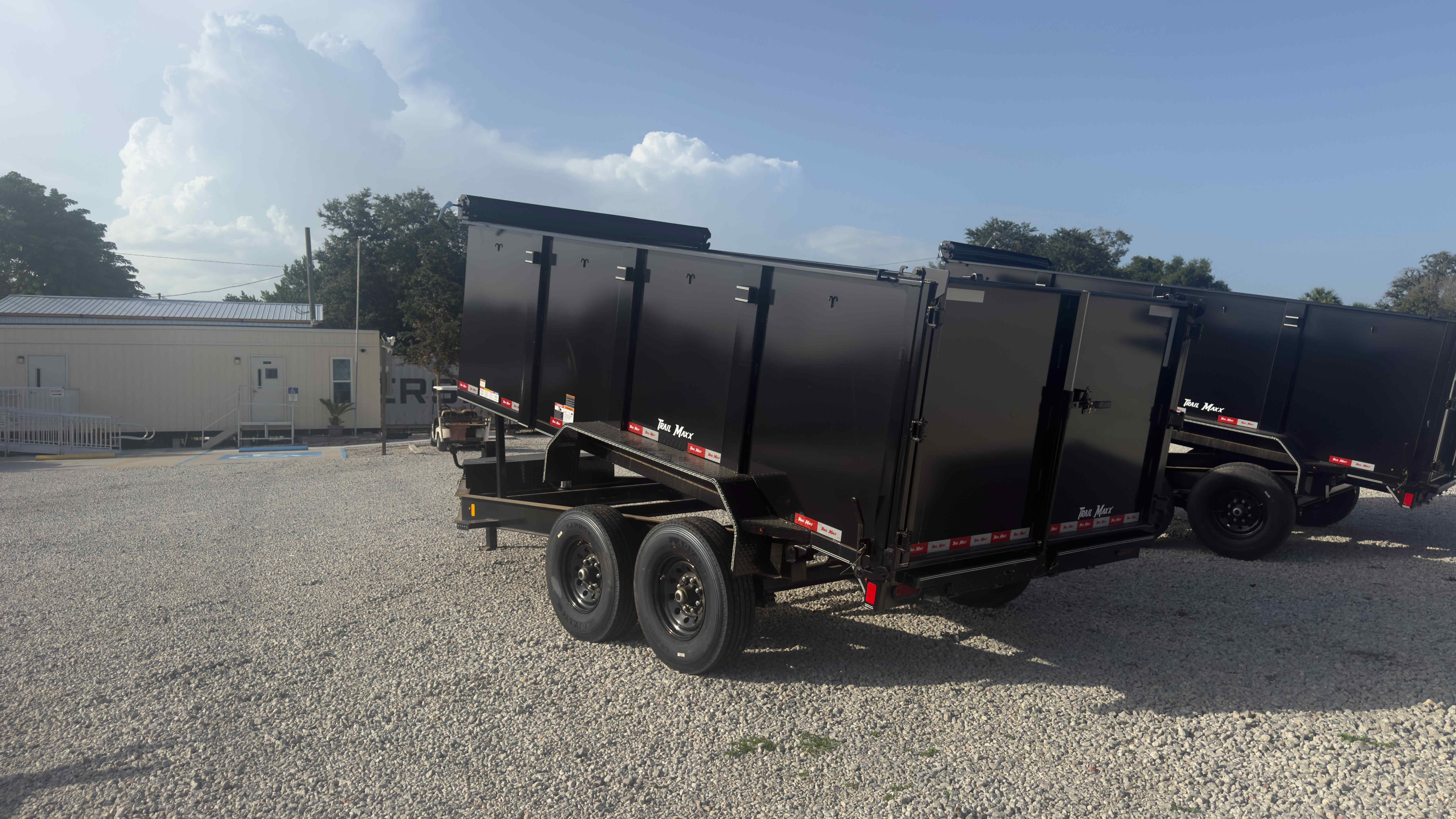 New 7×14 TrailMaxx Dump Trailer
