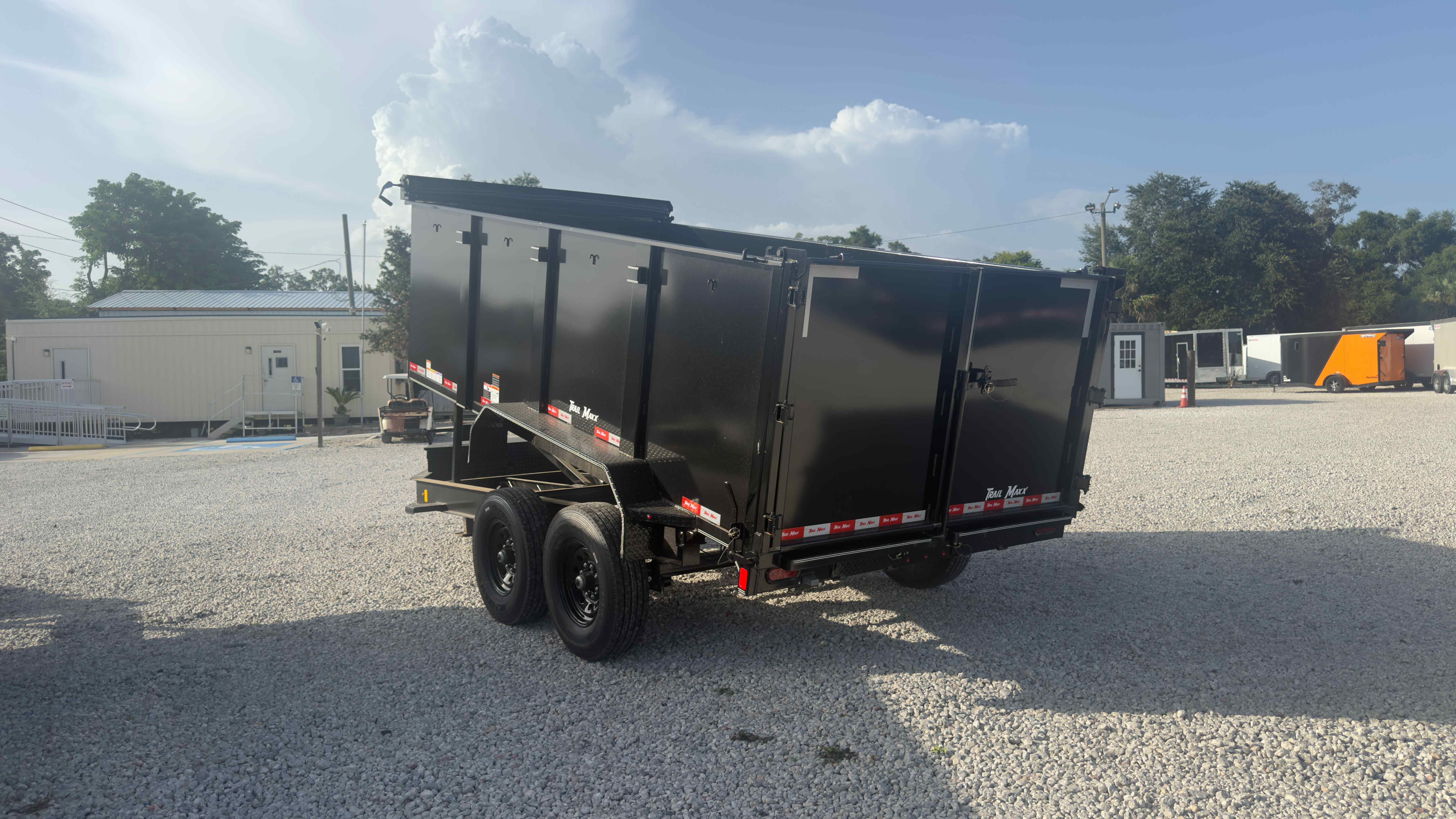 New 7×14 TrailMaxx Dump Trailer