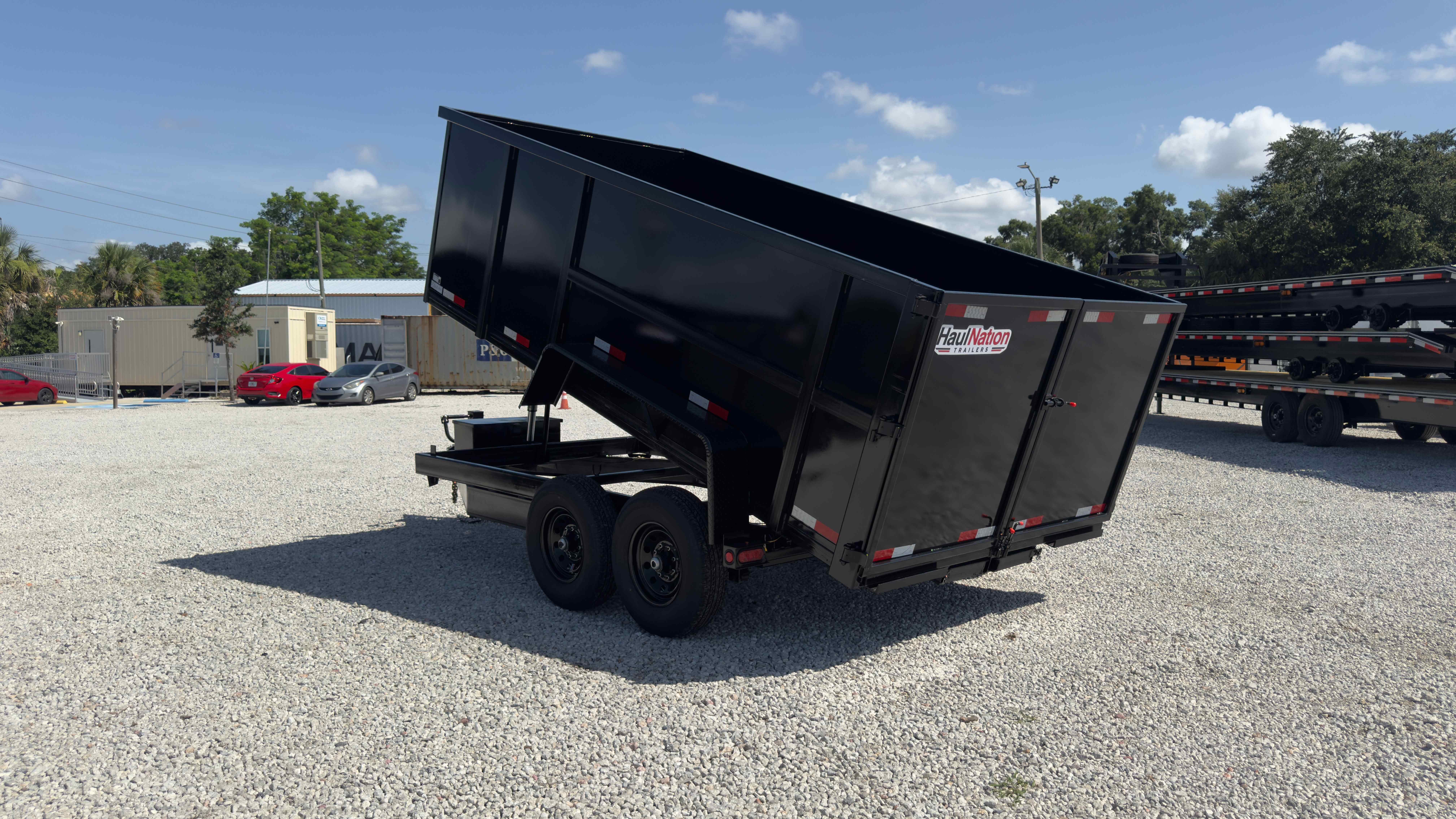 New 7×14 TAYLOR TRAILERS Dump Trailer