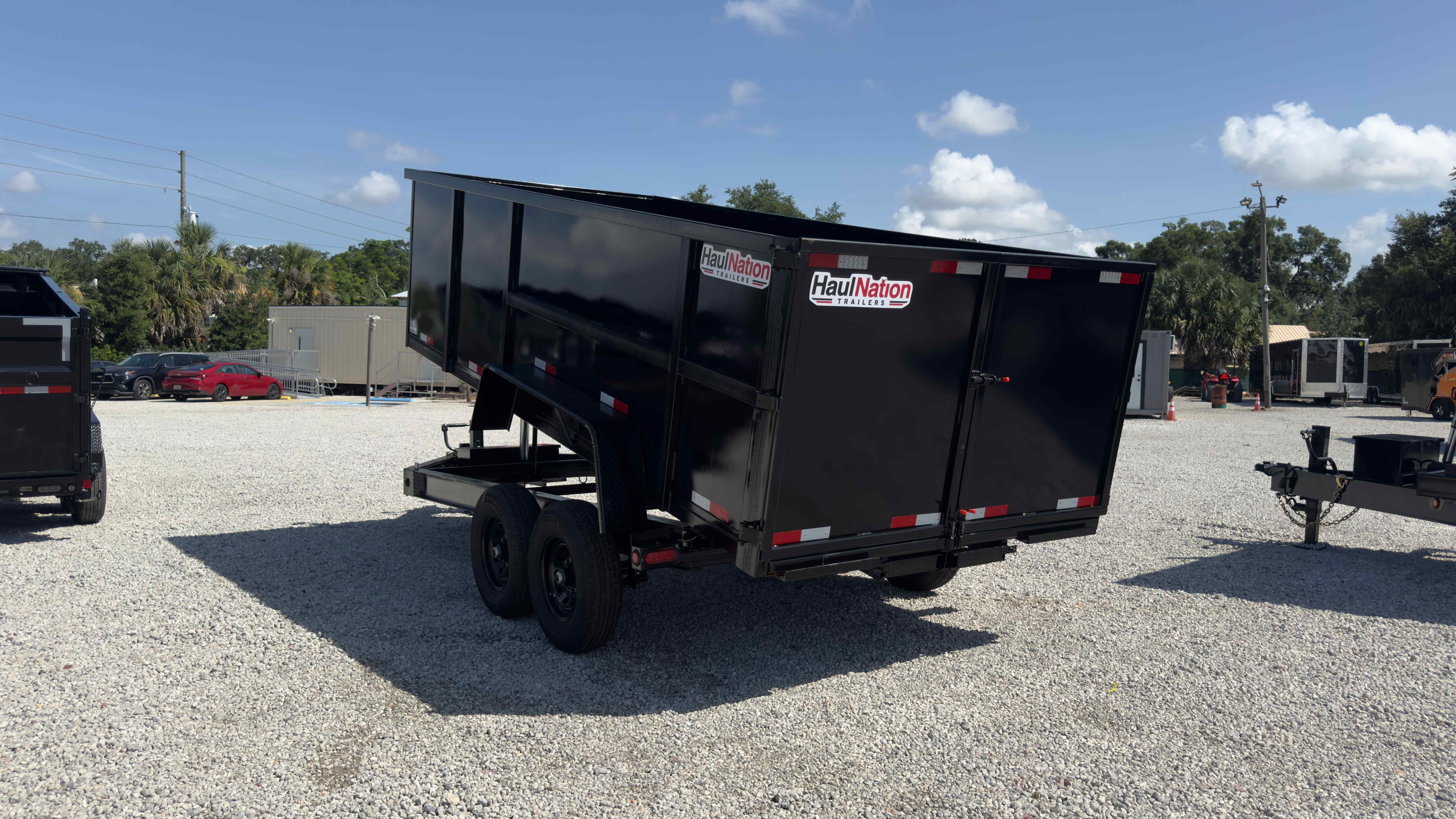 New 7×16 Taylor Dump Trailer