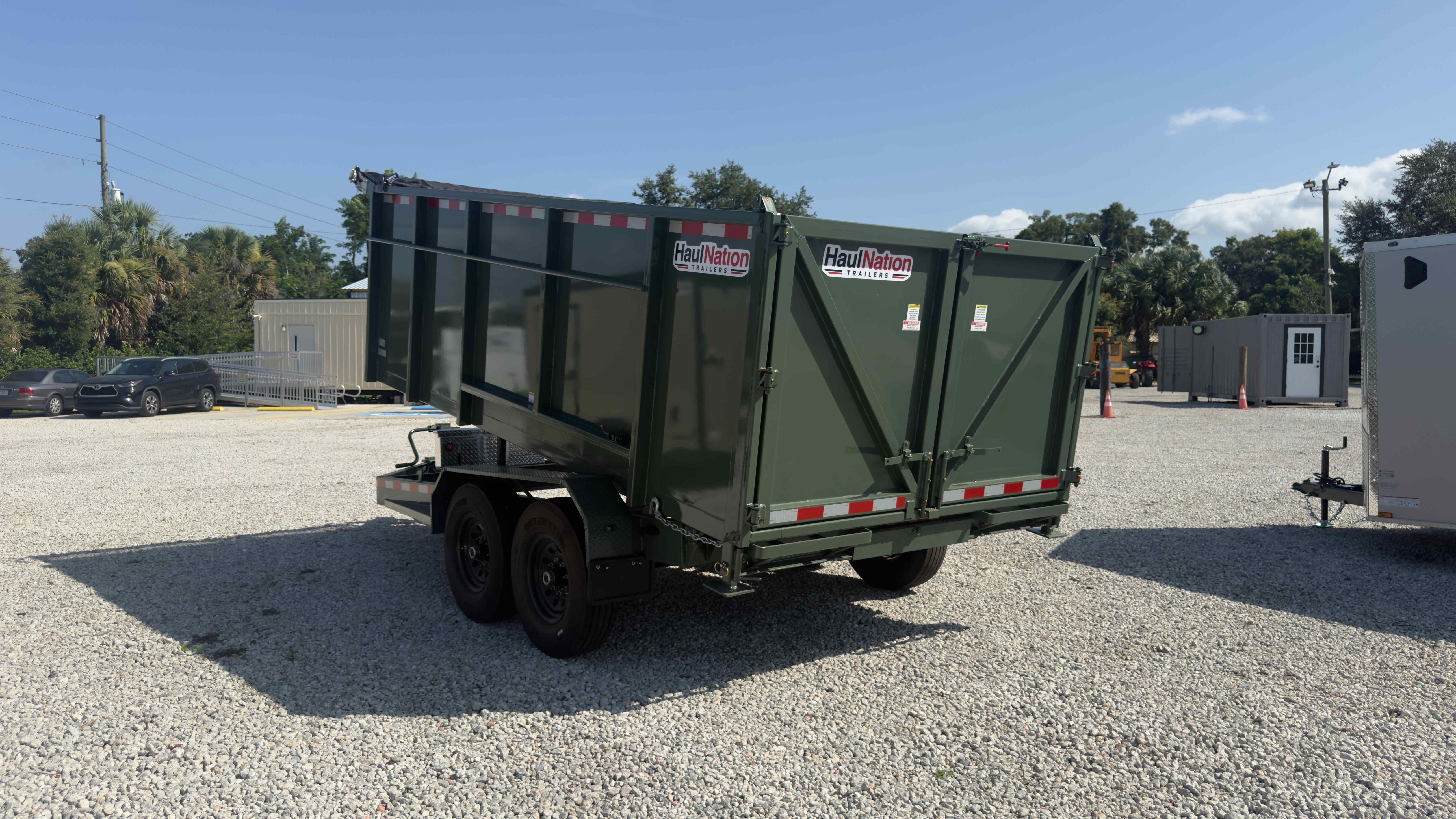 New 7×14 CYNERGY CARGO Dump Trailer