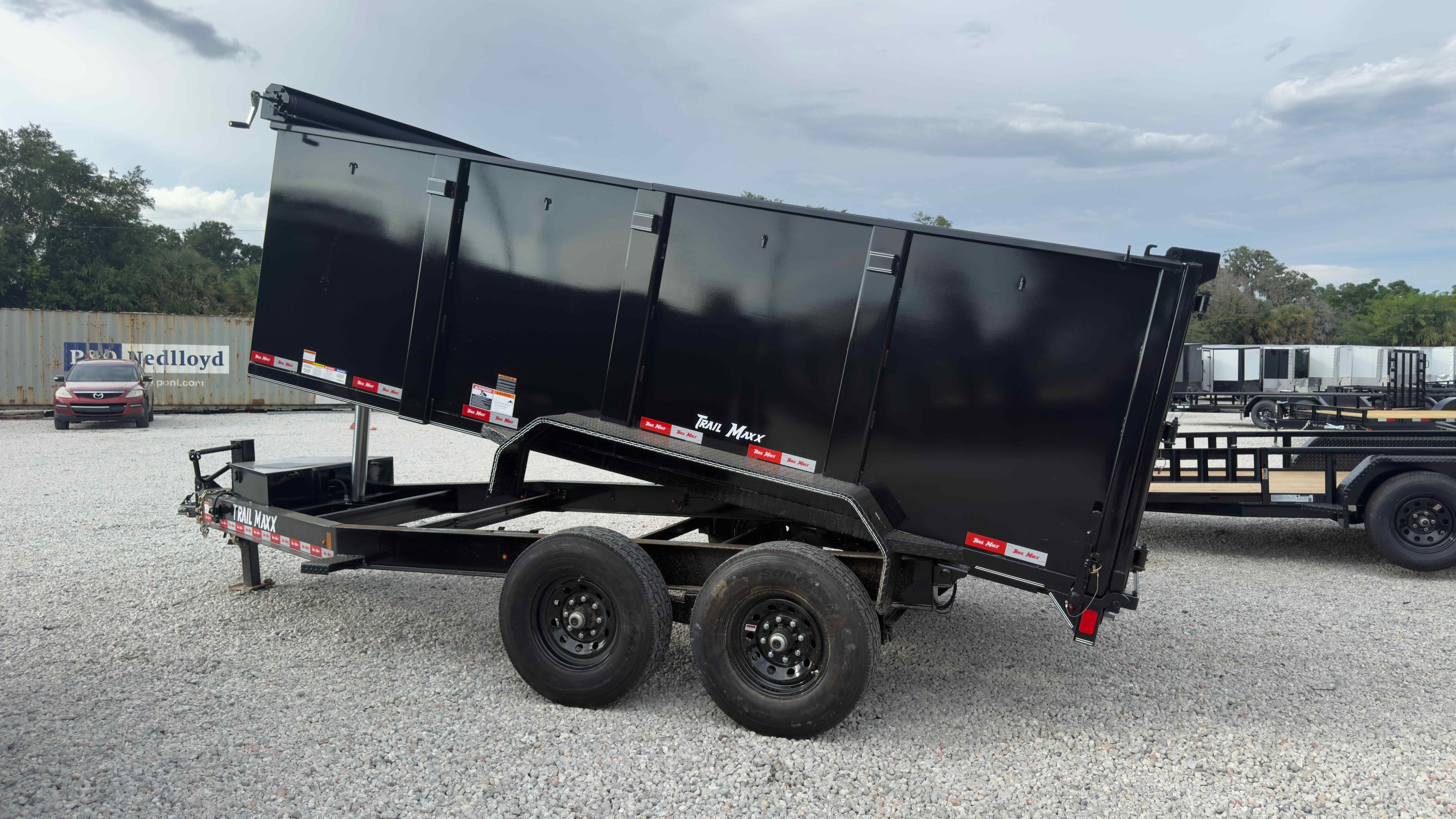 New 7×14 TRAILMAXX Dump Trailer