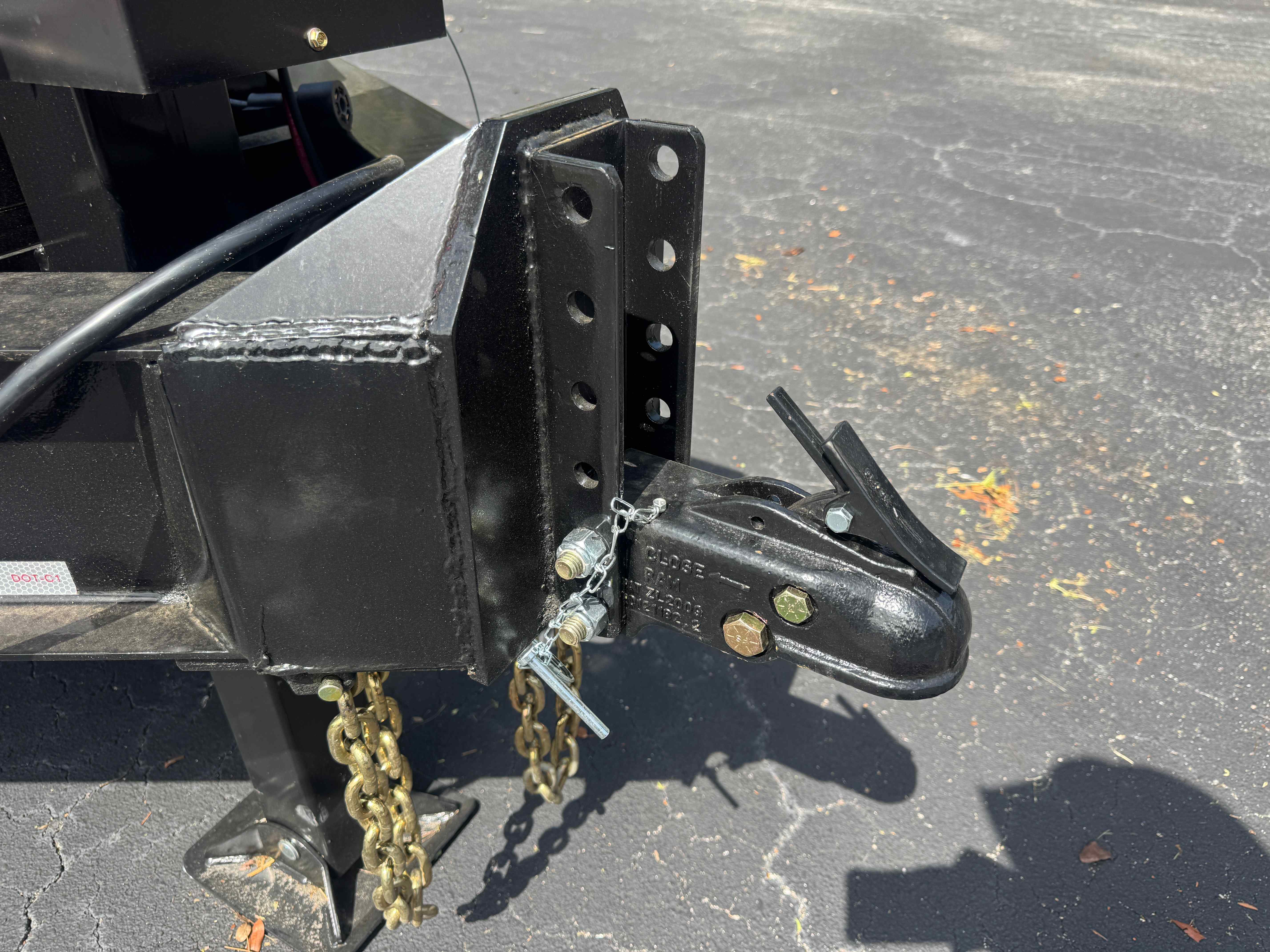 New 7×16 CALIBER Dump Trailer