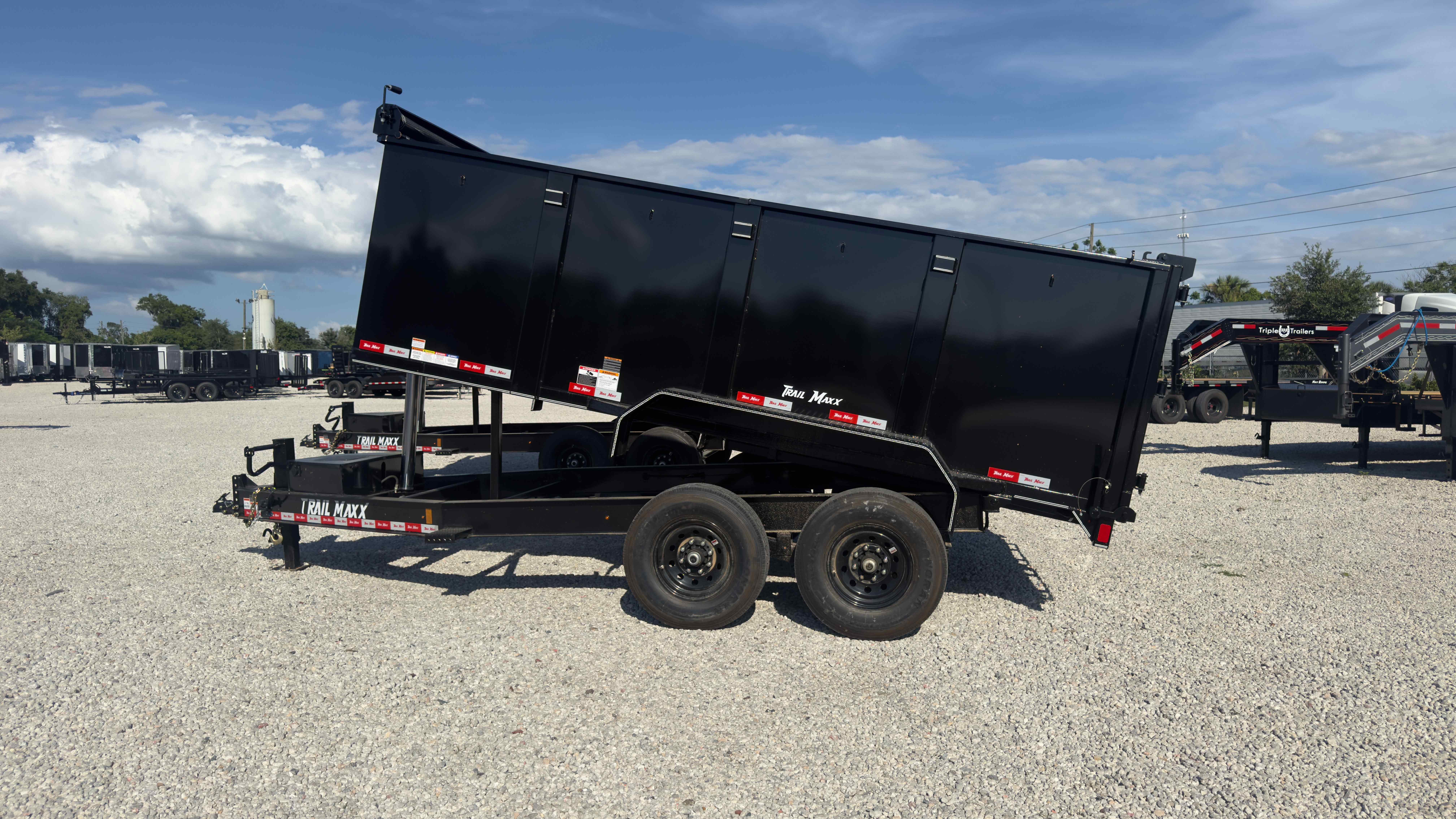 New 7×14 TrailMaxx Dump Trailer