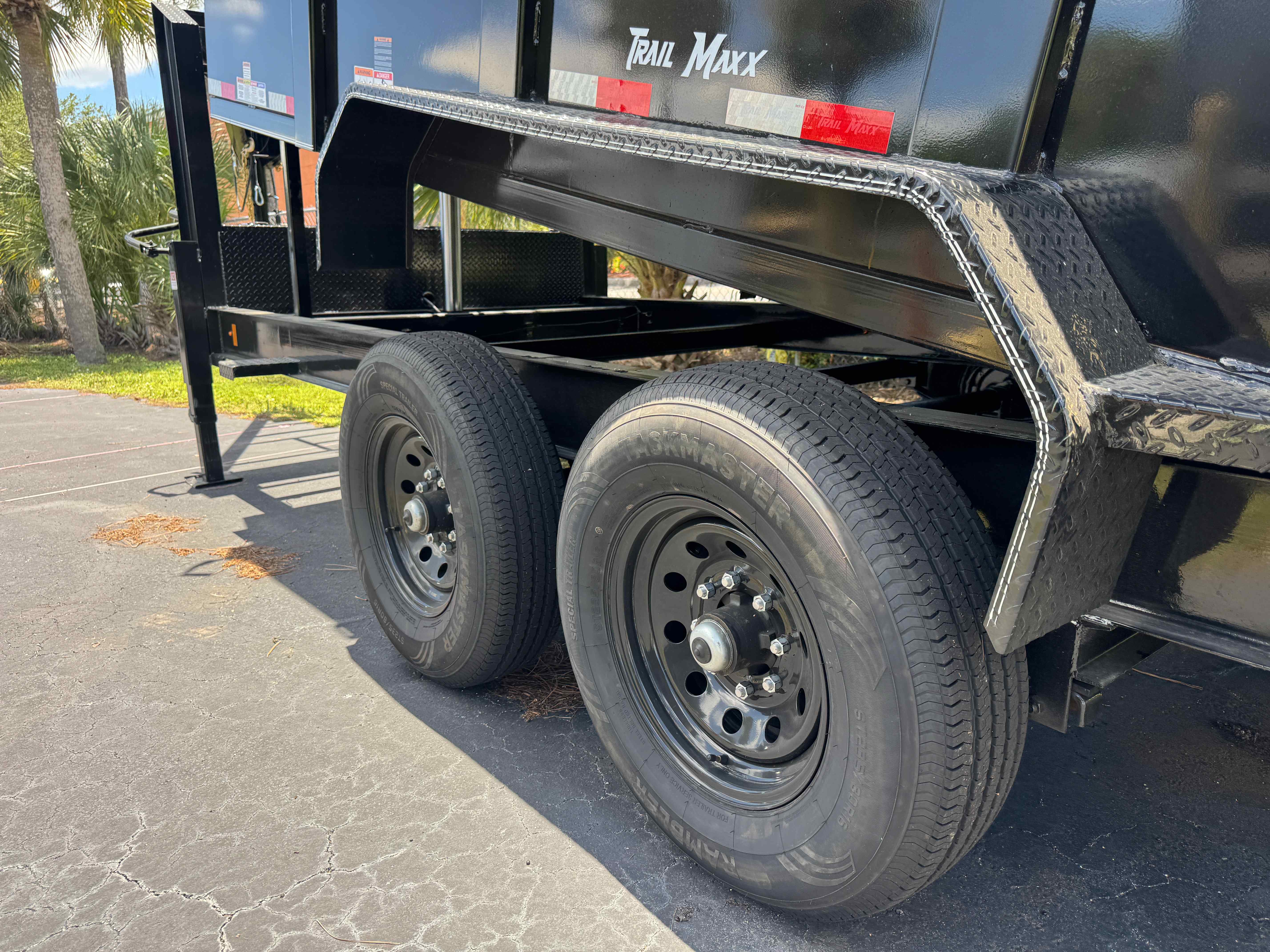New 7×14 TRAILMAXX Dump Trailer