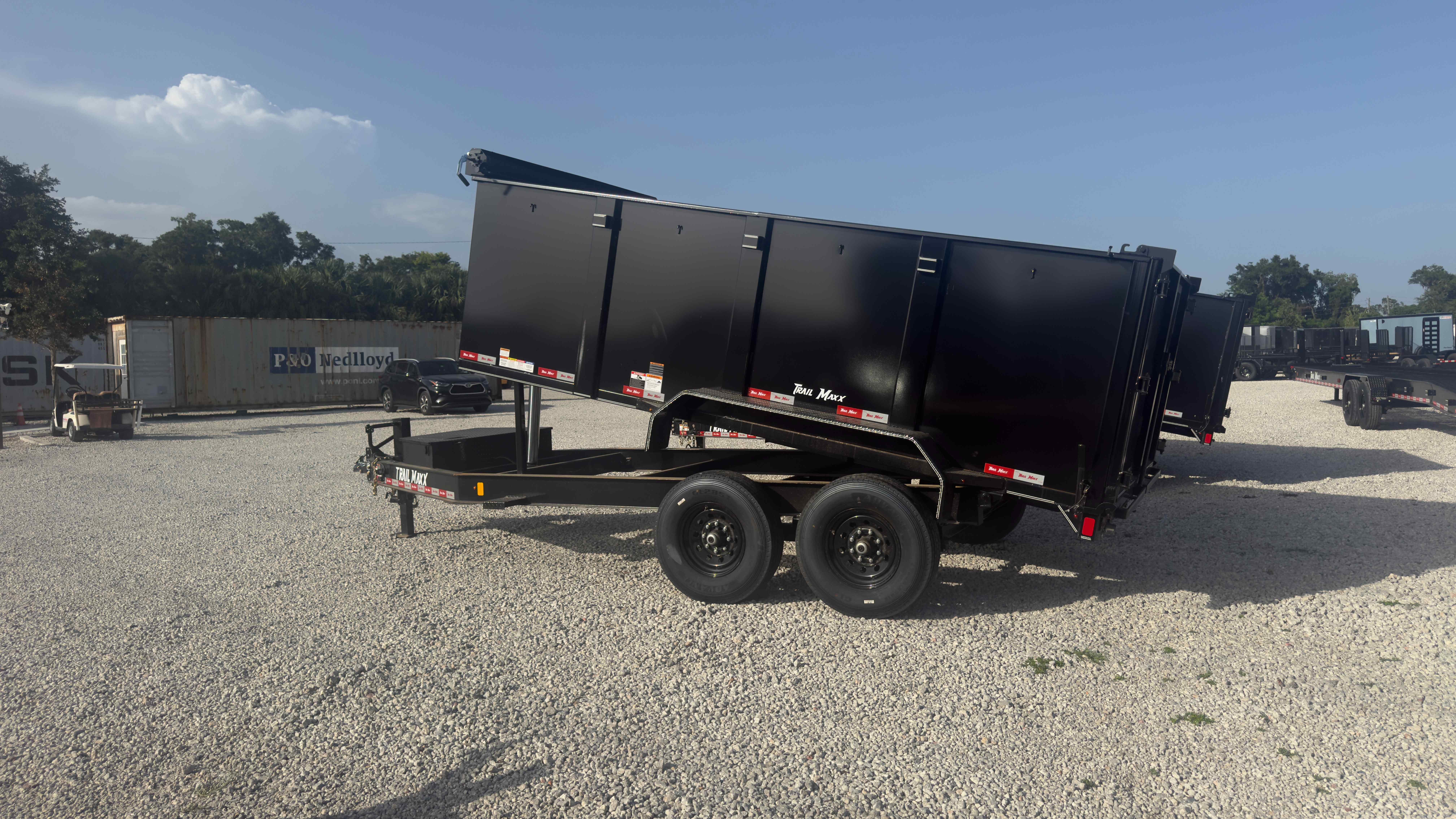 New 7×14 TrailMaxx Dump Trailer