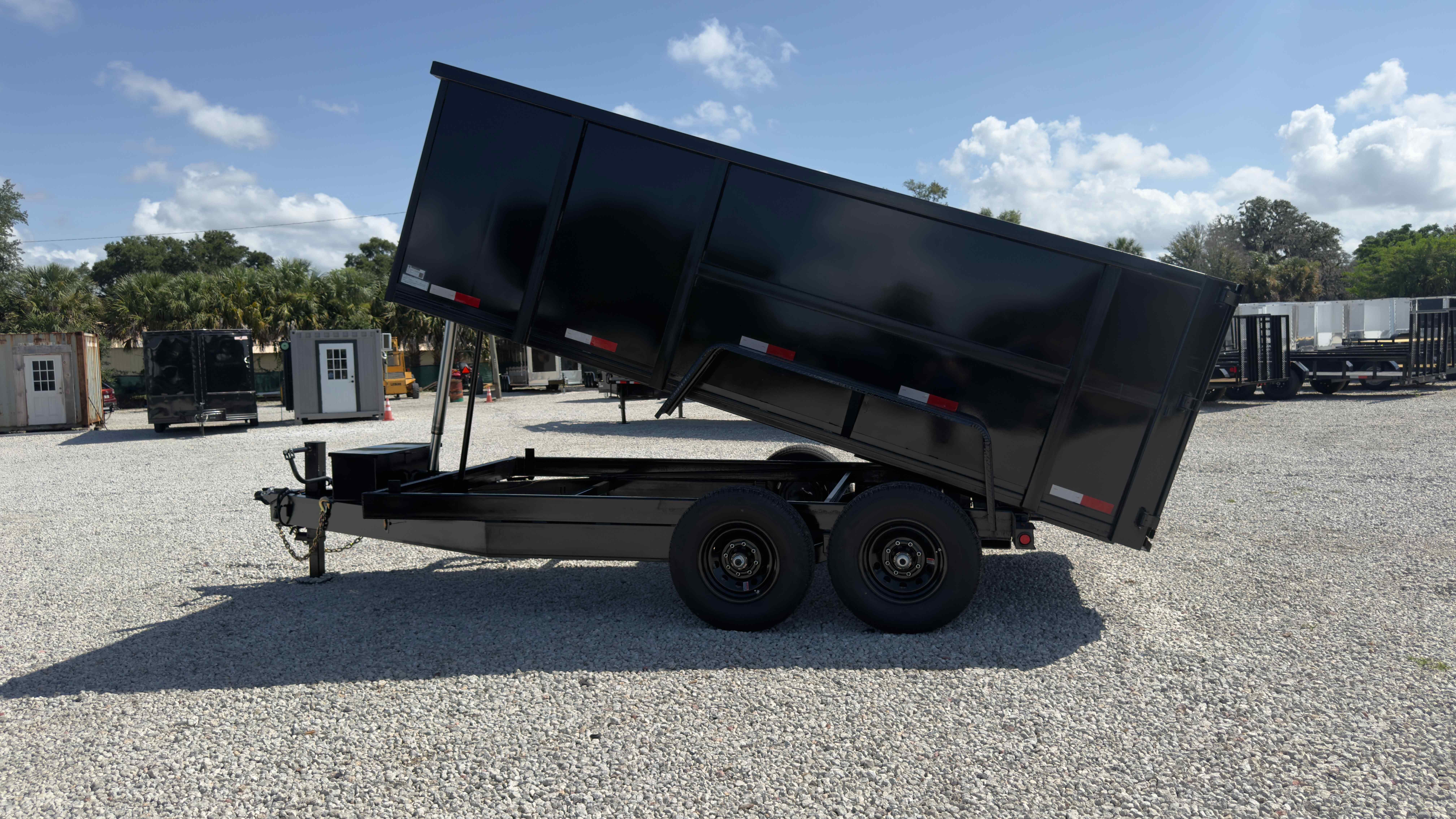 New 7×14 TAYLOR TRAILERS Dump Trailer
