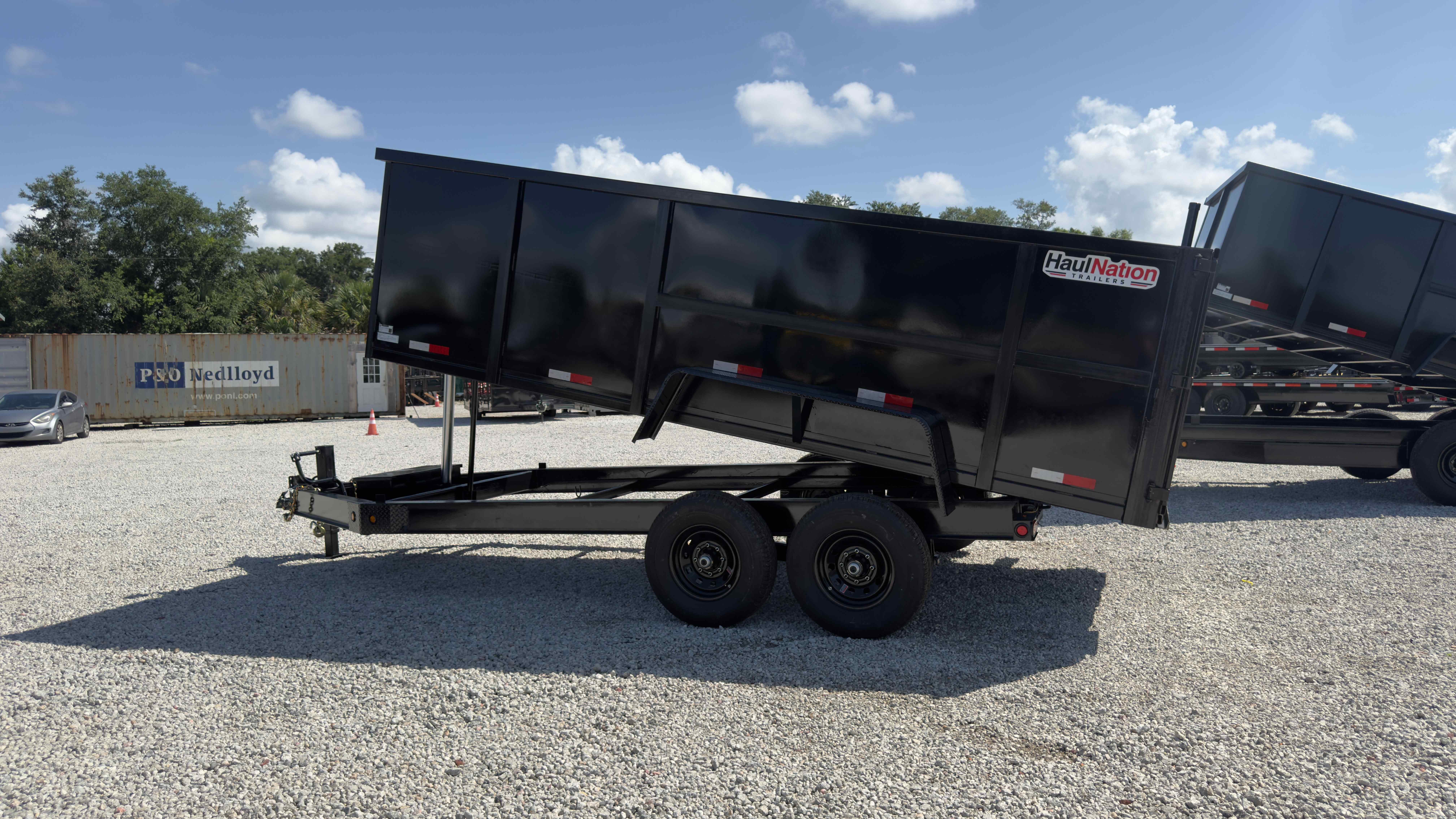 New 7×16 Taylor Dump Trailer