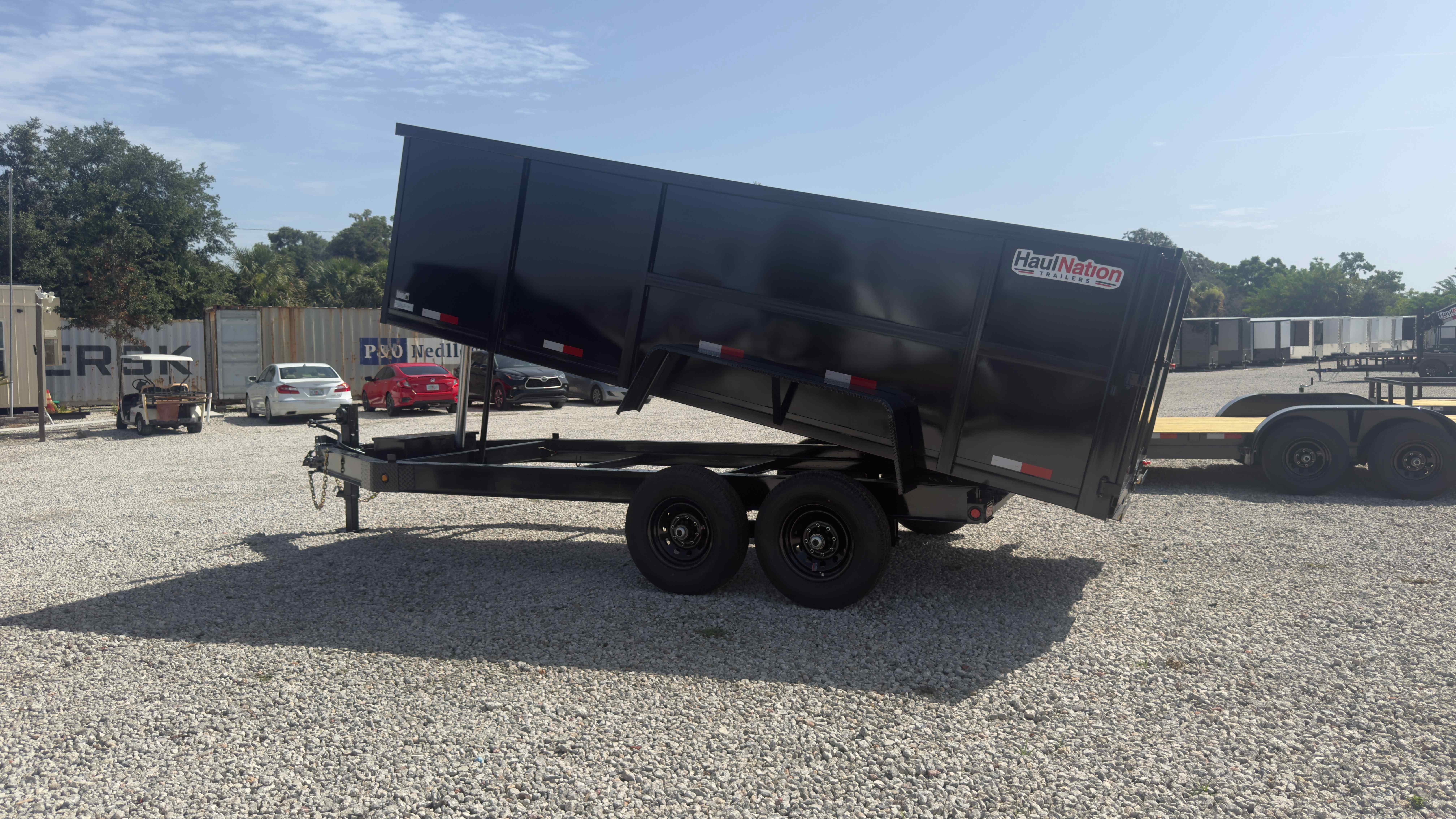 New 7×16 TAYLOR TRAILERS Dump Trailer