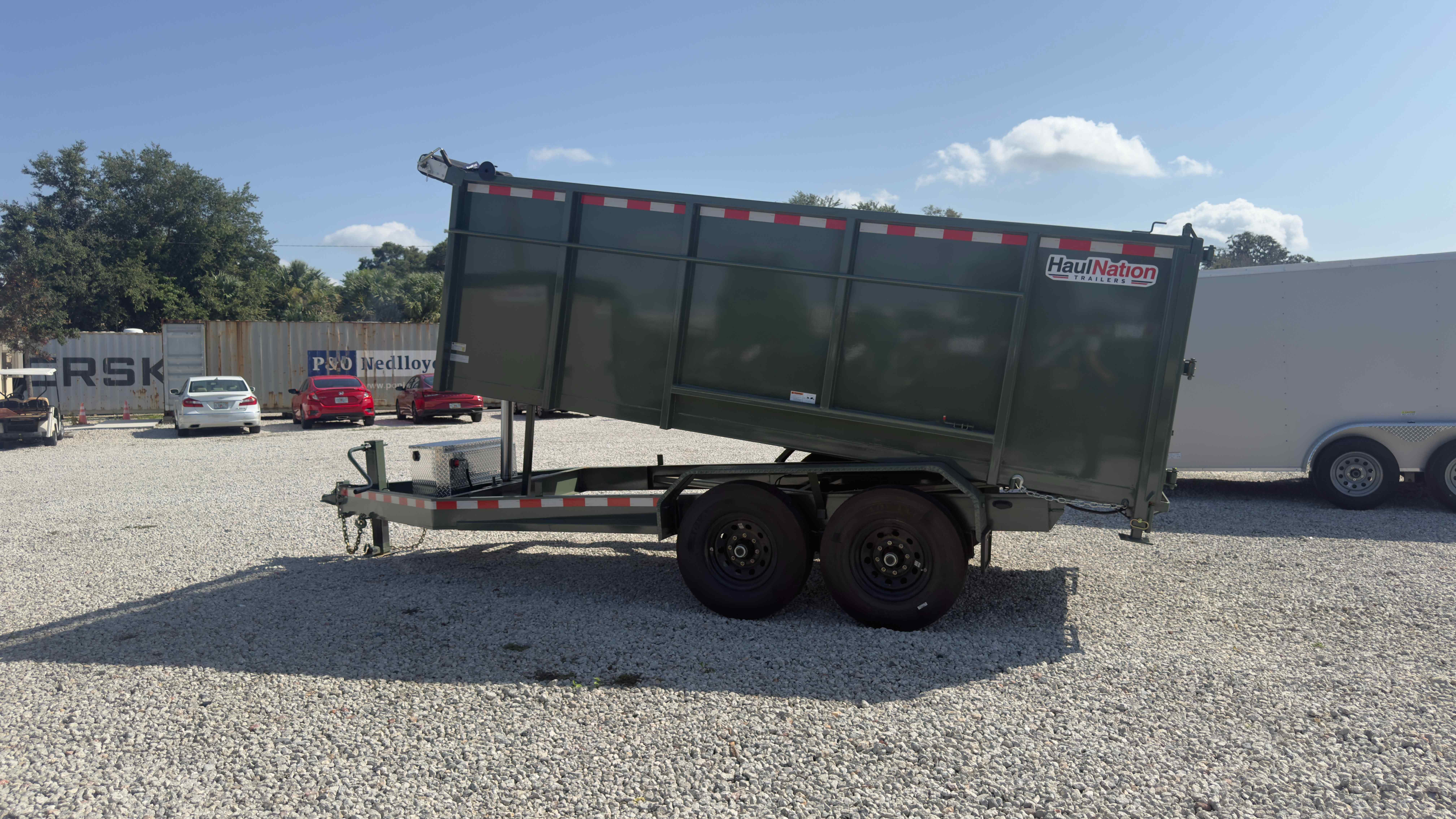 New 7×14 CYNERGY CARGO Dump Trailer