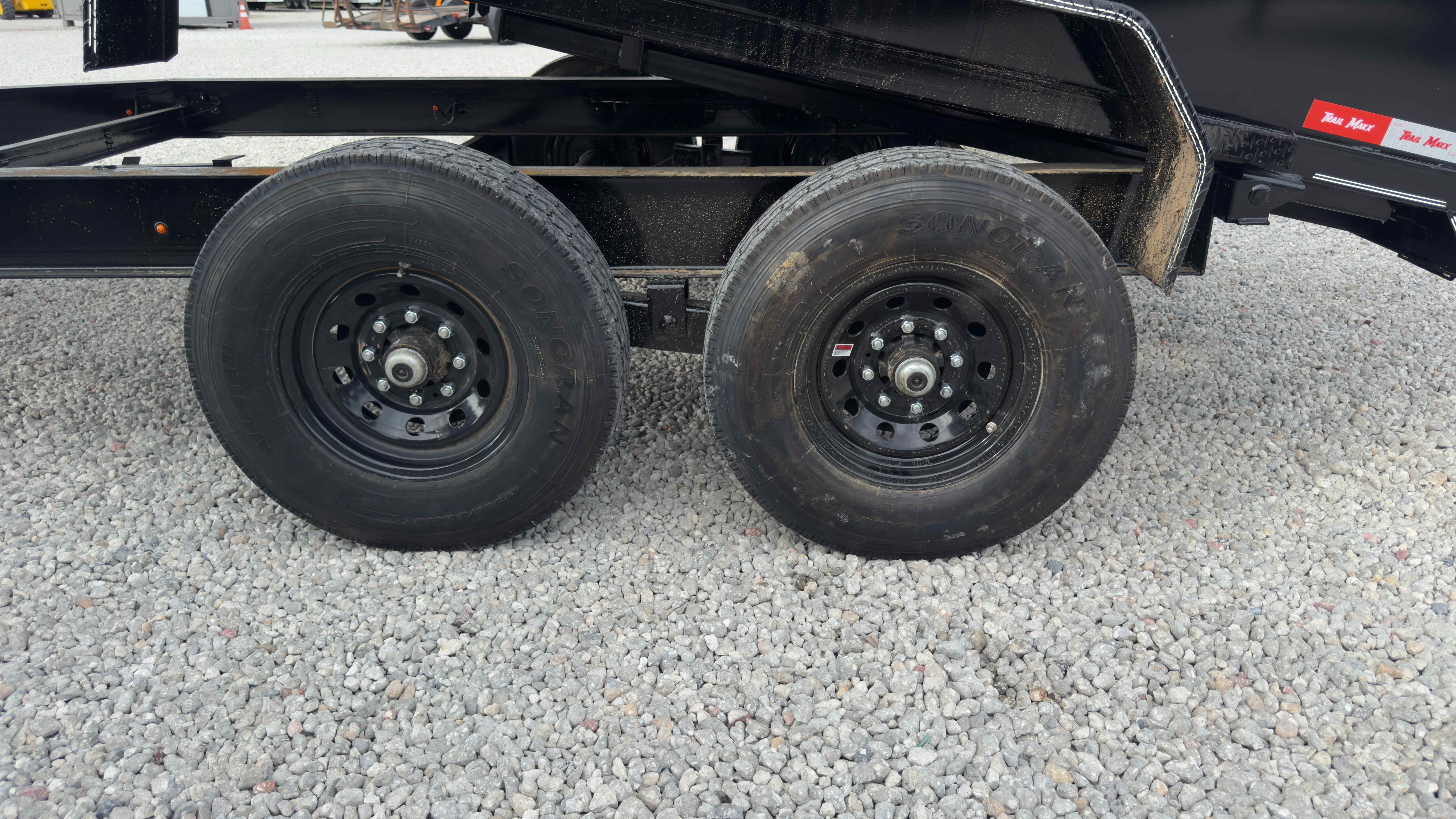 New 7×14 TRAILMAXX Dump Trailer