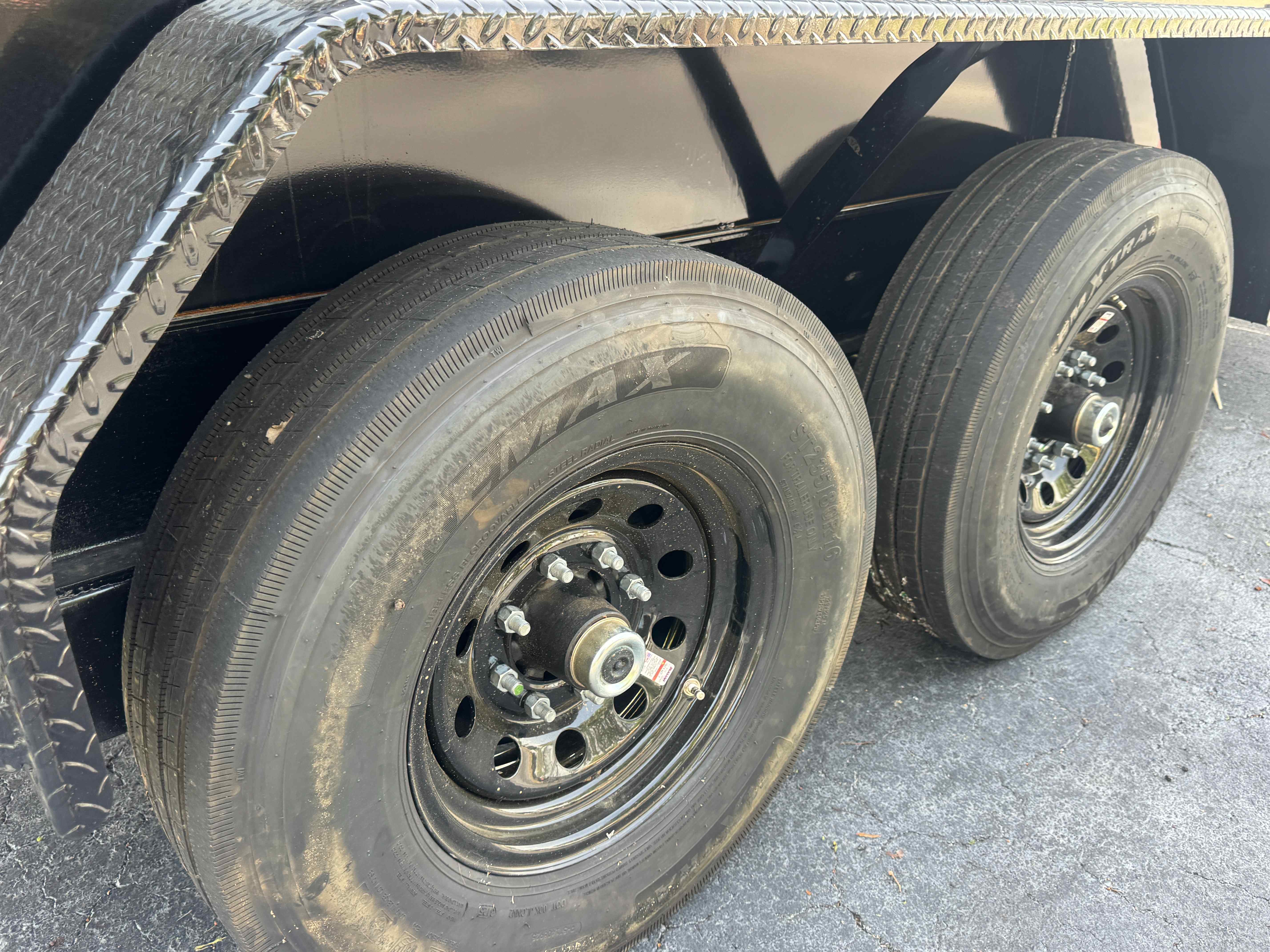 New 7×14 Caliber Dump Trailer