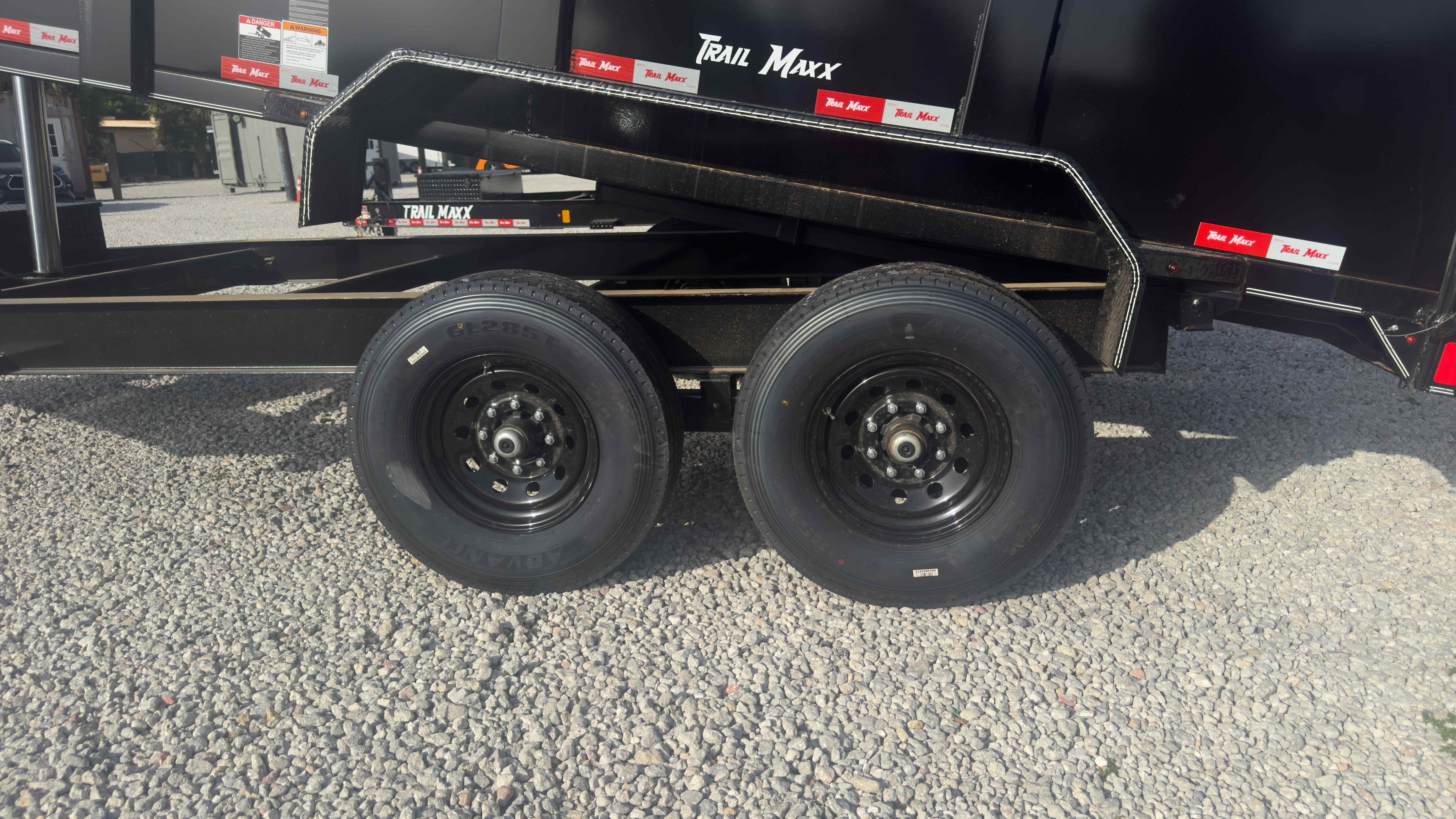 New 7×14 TrailMaxx Dump Trailer