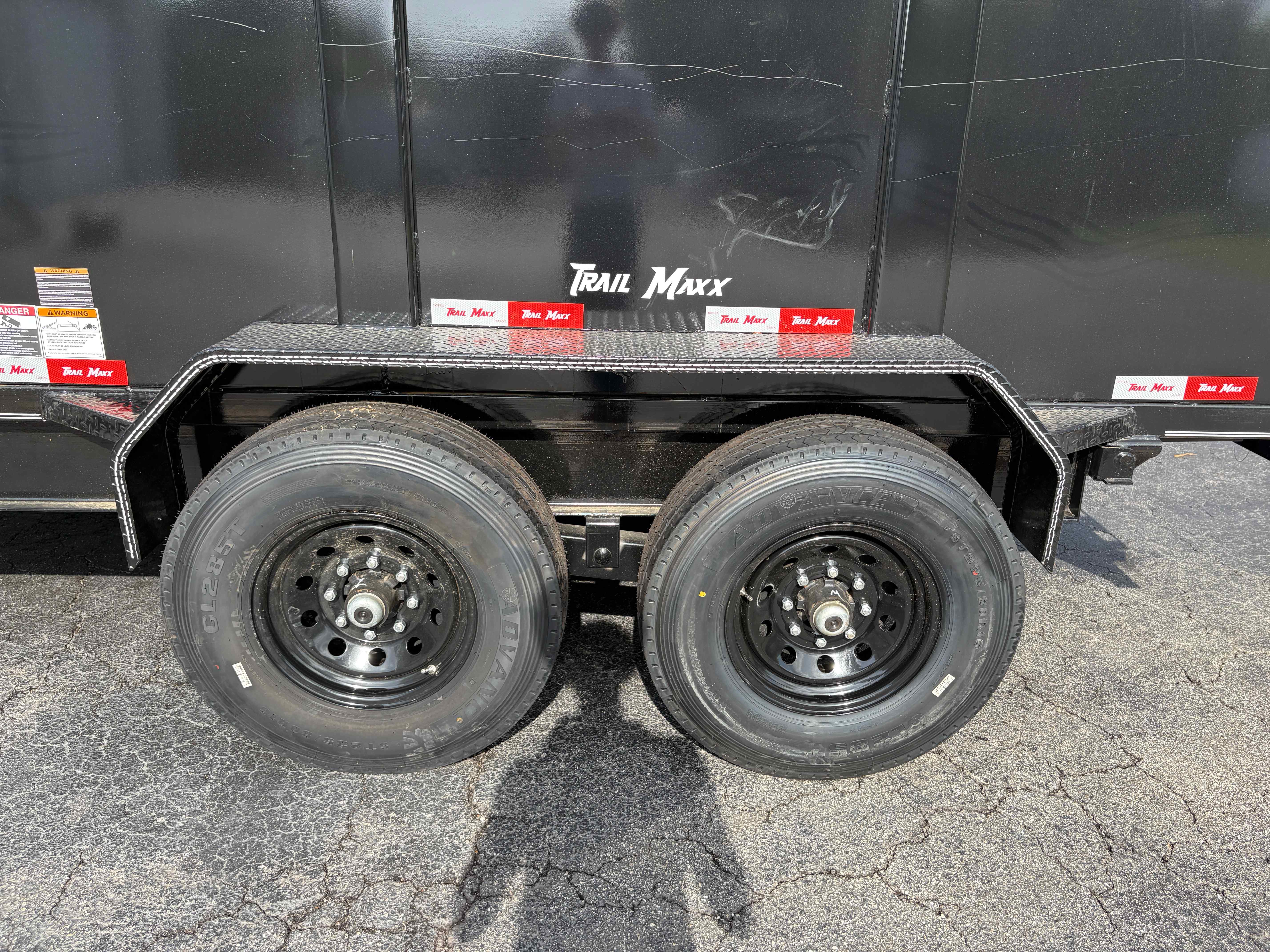 New 7×14 TrailMaxx Dump Trailer