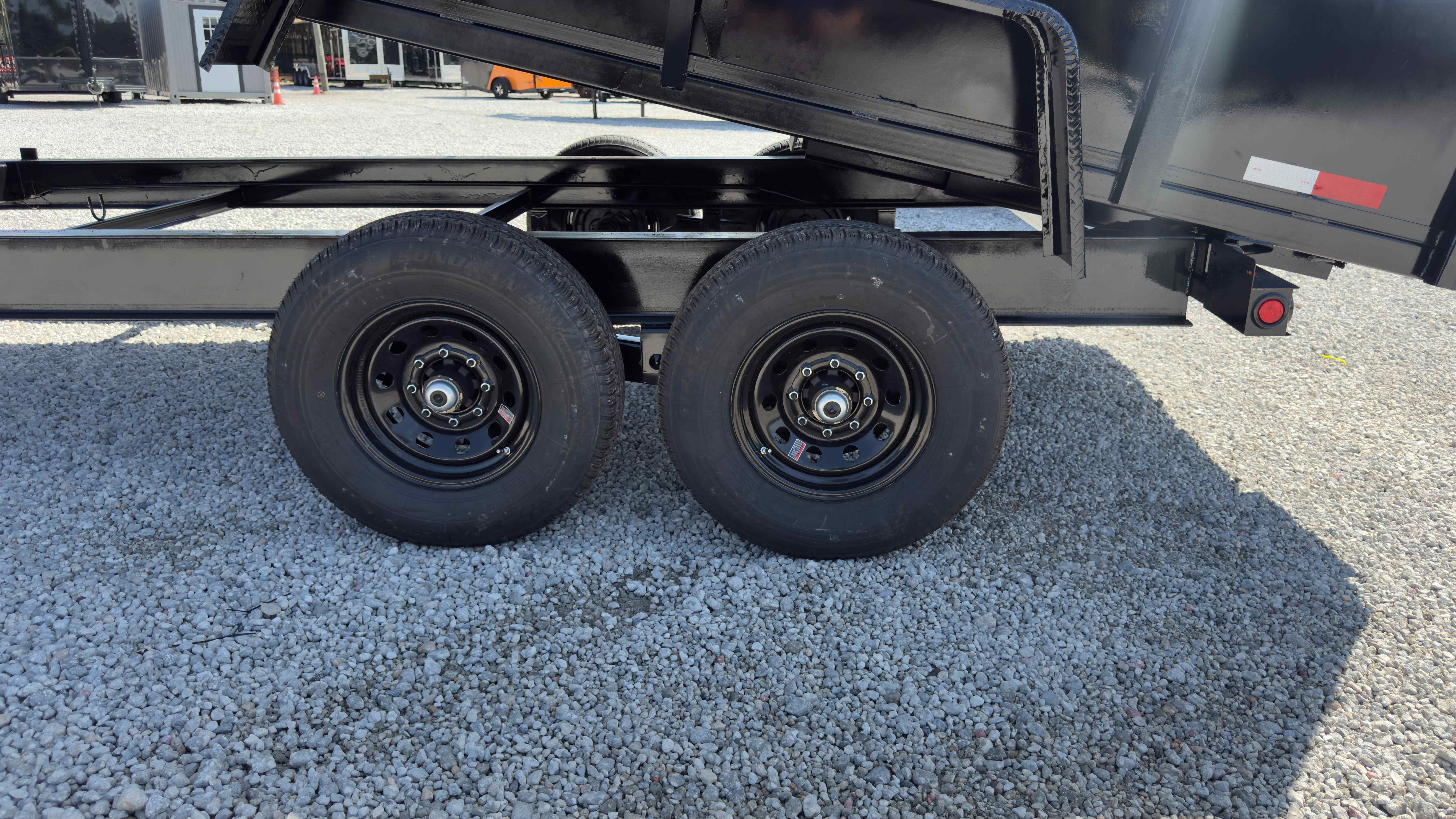 New 7×16 Taylor Dump Trailer