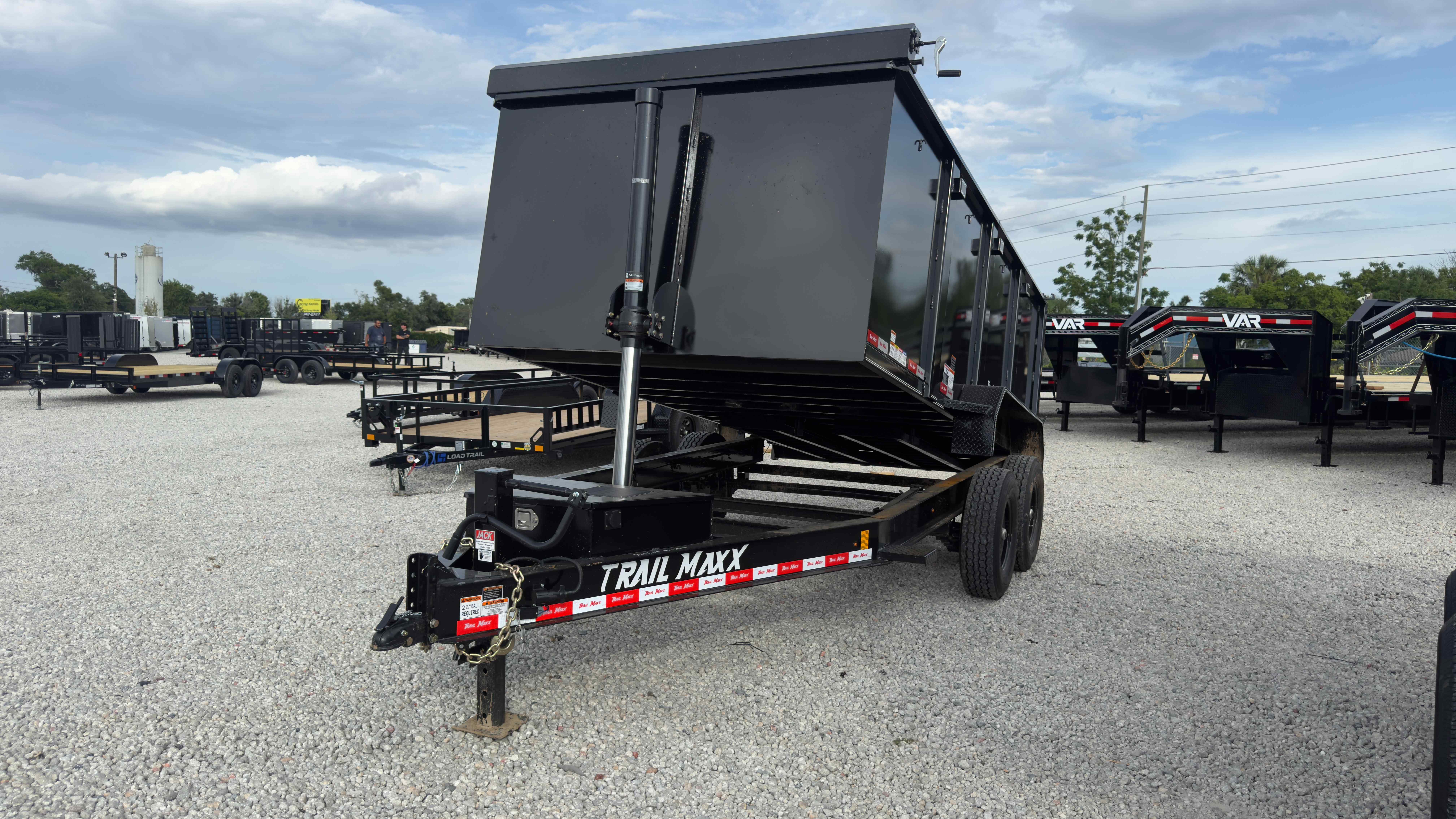 New 7×14 TRAILMAXX Dump Trailer