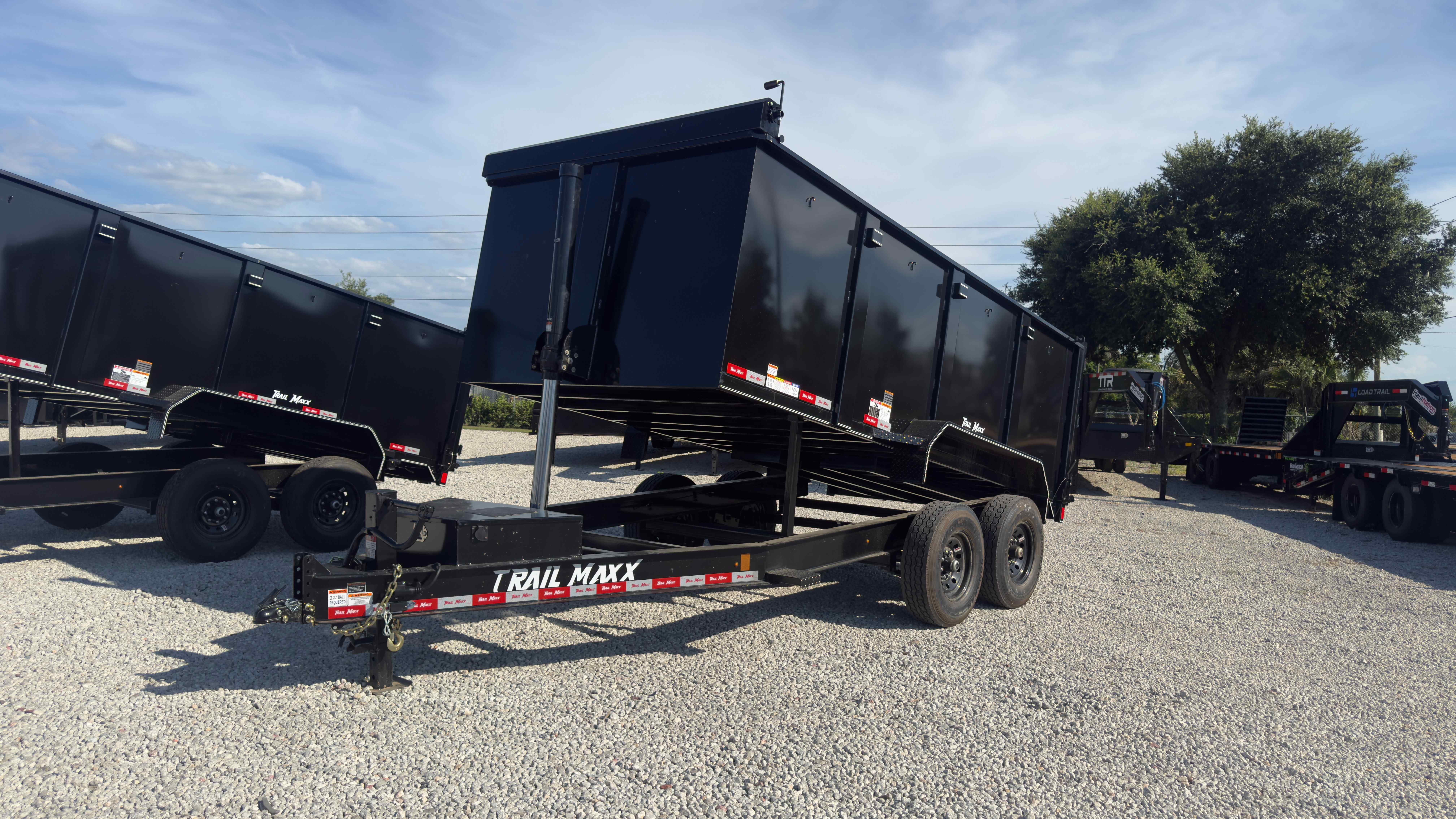 New 7×14 TrailMaxx Dump Trailer