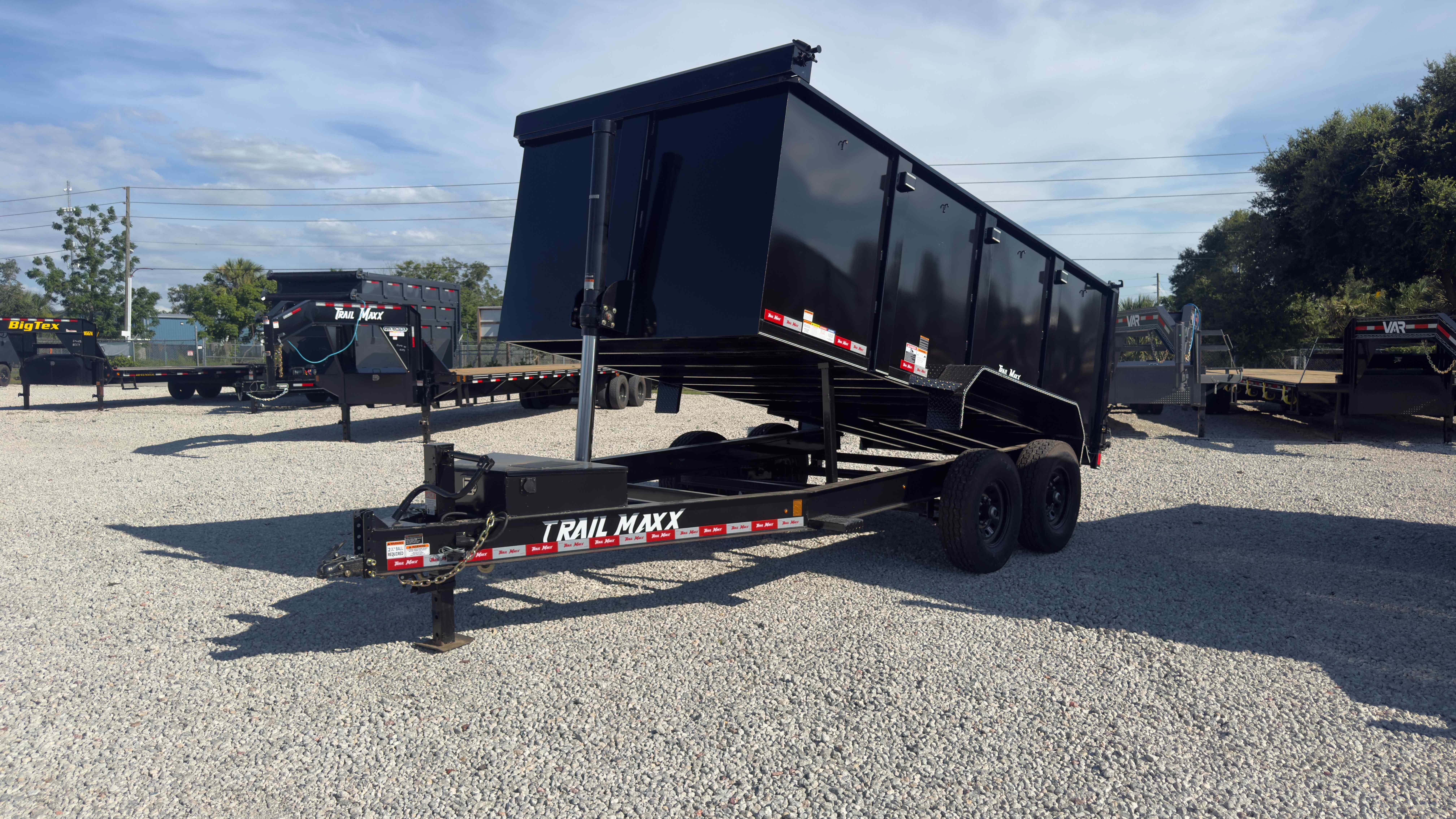 New 7×14 TRAILMAXX Dump Trailer