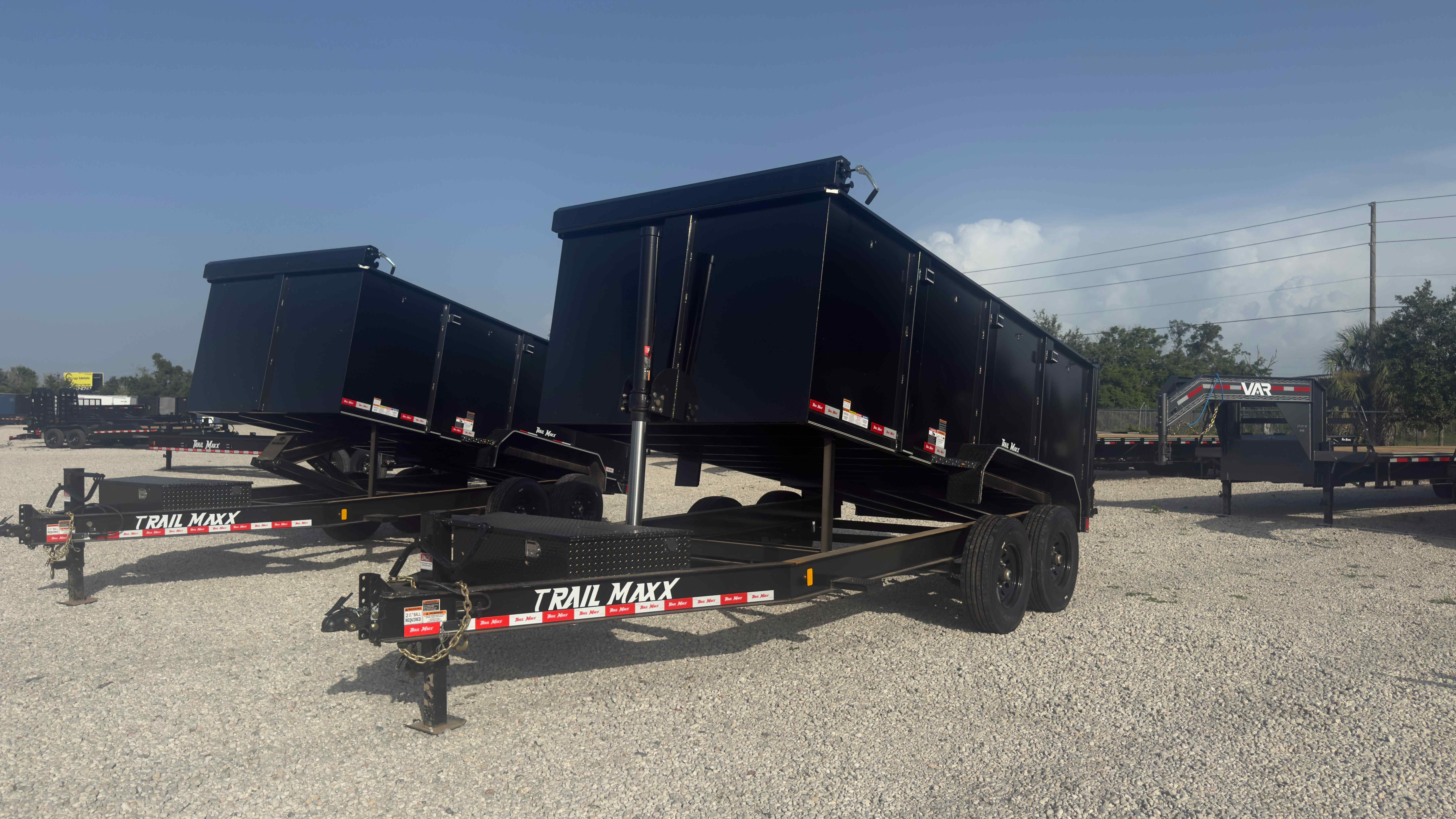 New 7×14 TrailMaxx Dump Trailer