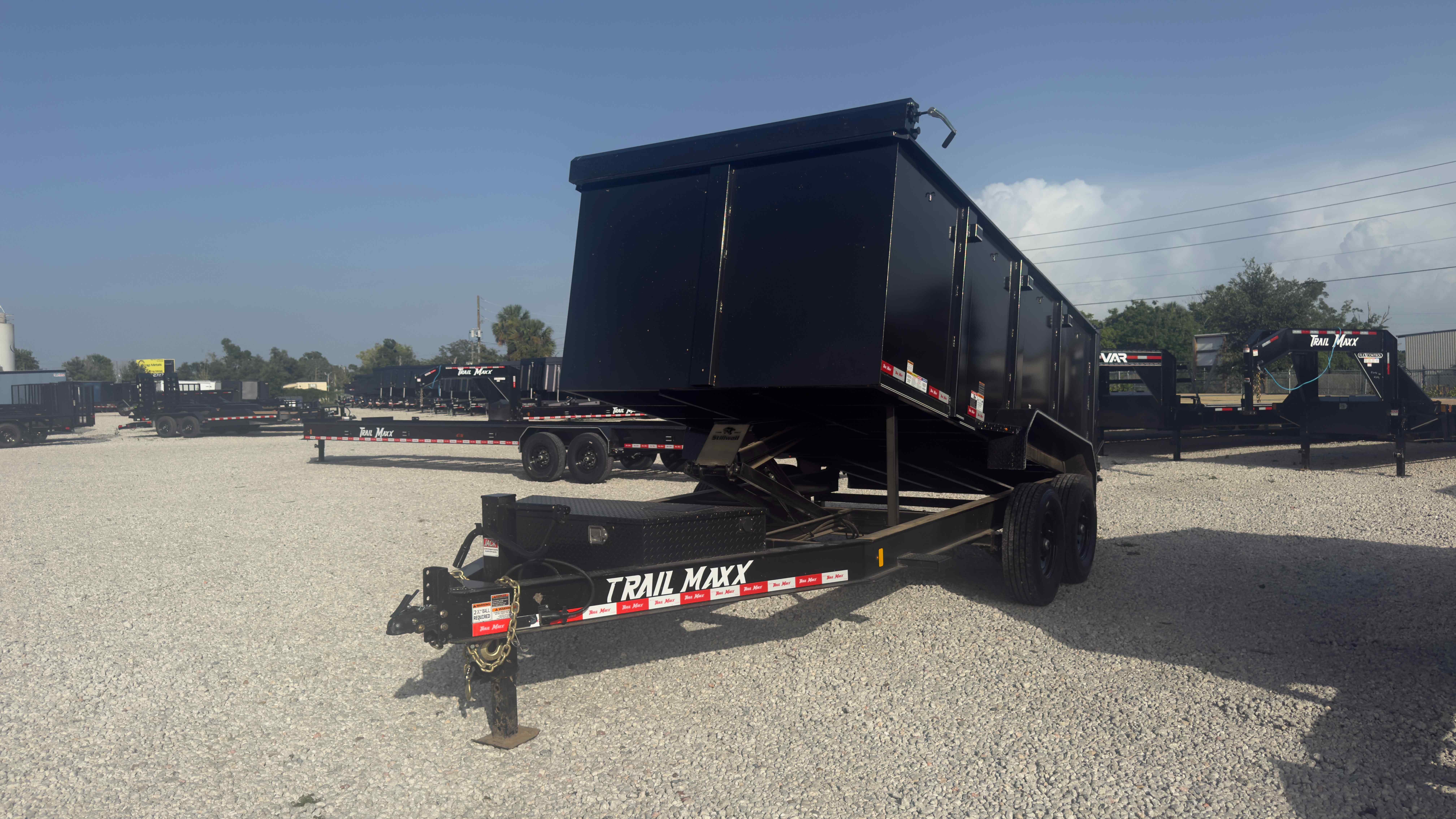 New 7×14 TrailMaxx Dump Trailer