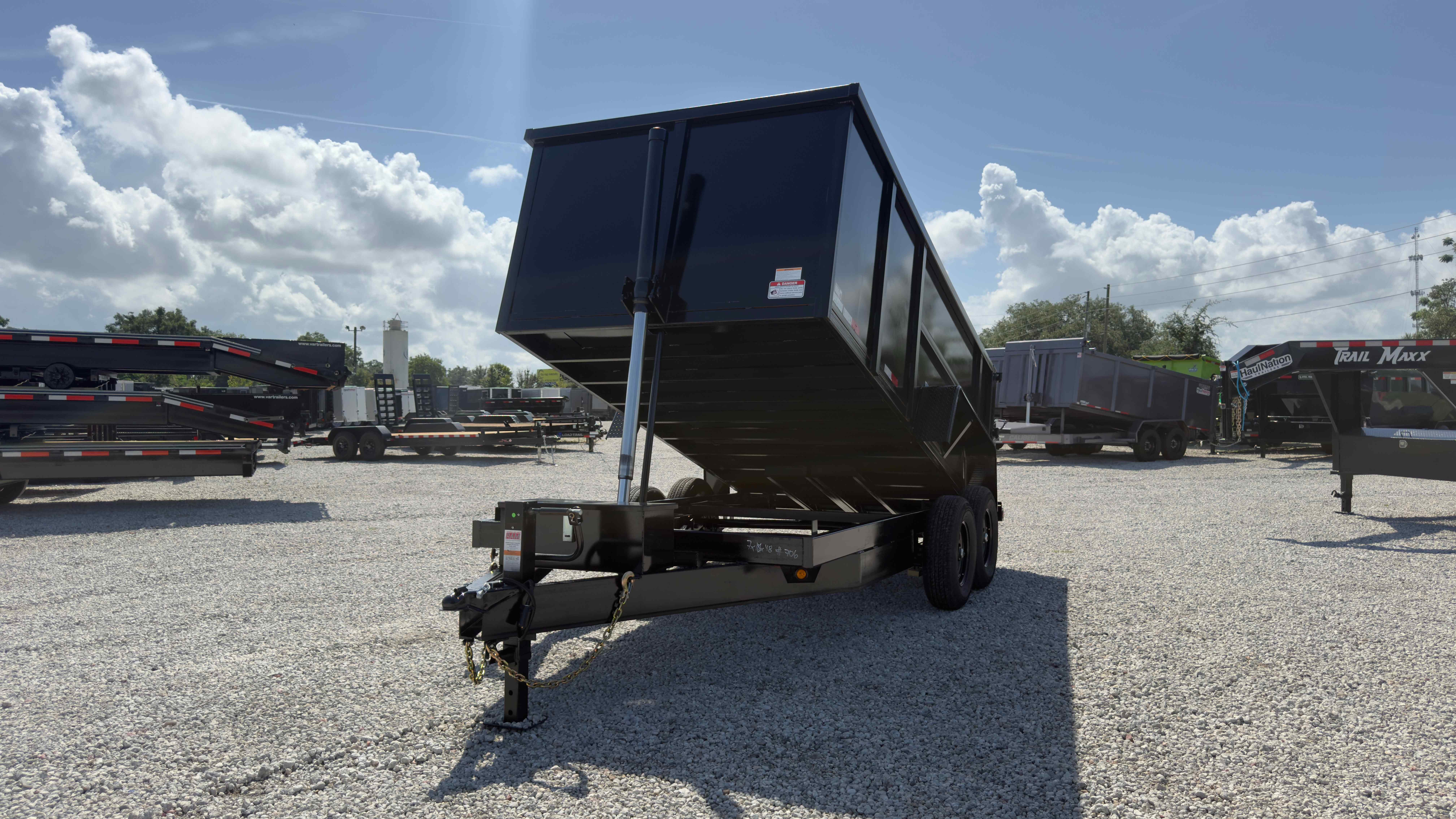 New 7×14 TAYLOR TRAILERS Dump Trailer