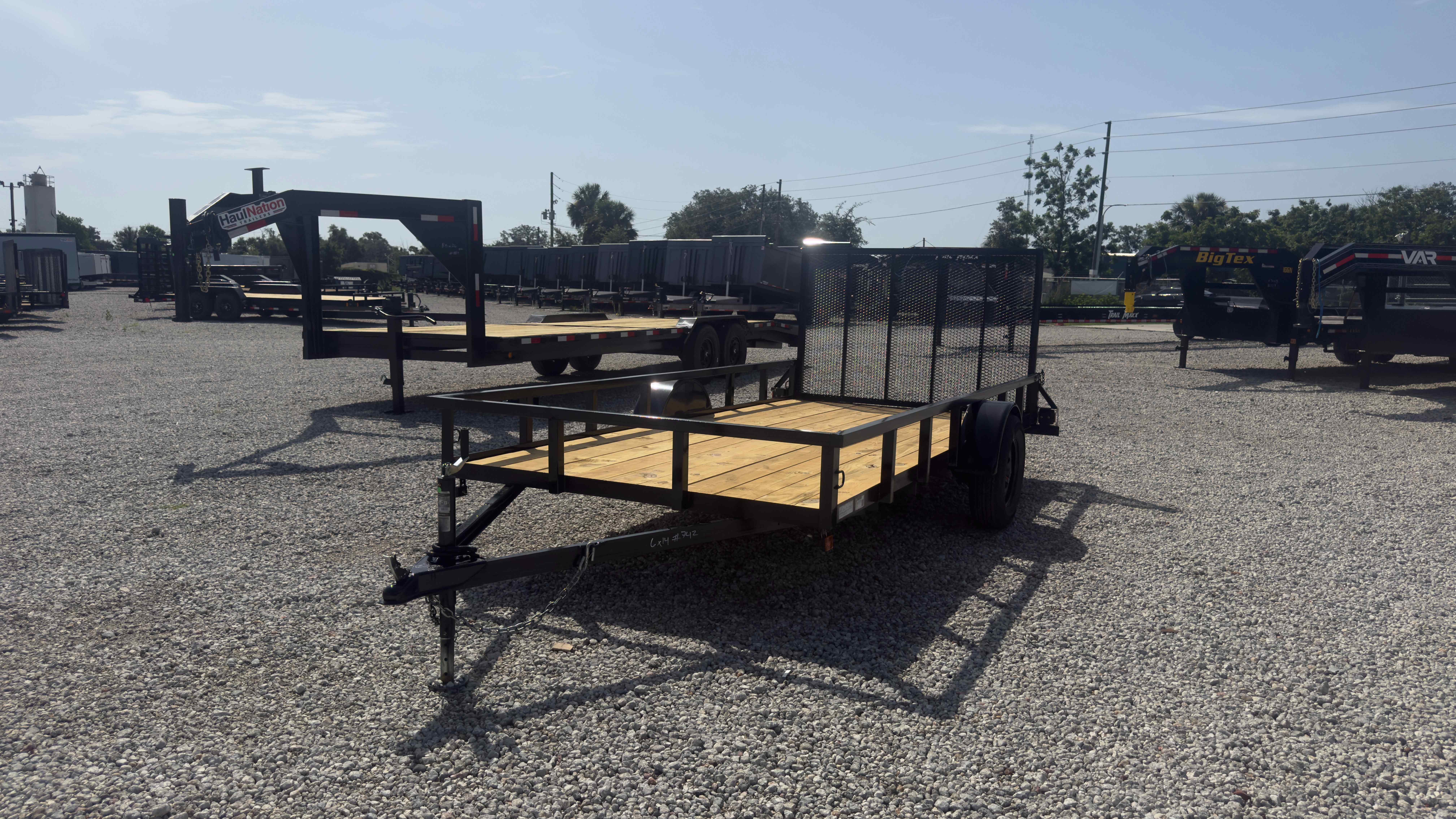 New 6×14 Taylor Utility Trailer