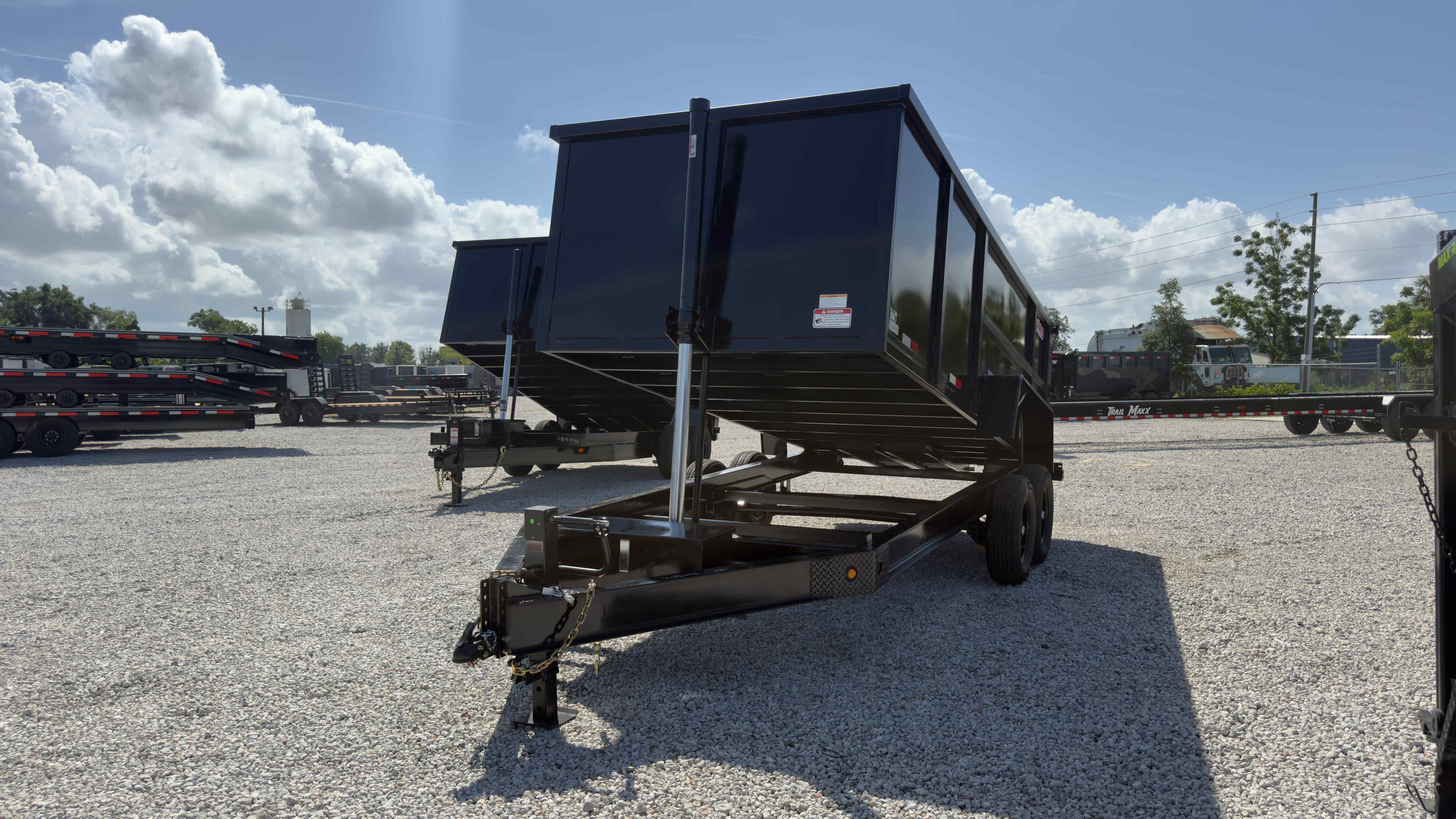 New 7×16 Taylor Dump Trailer
