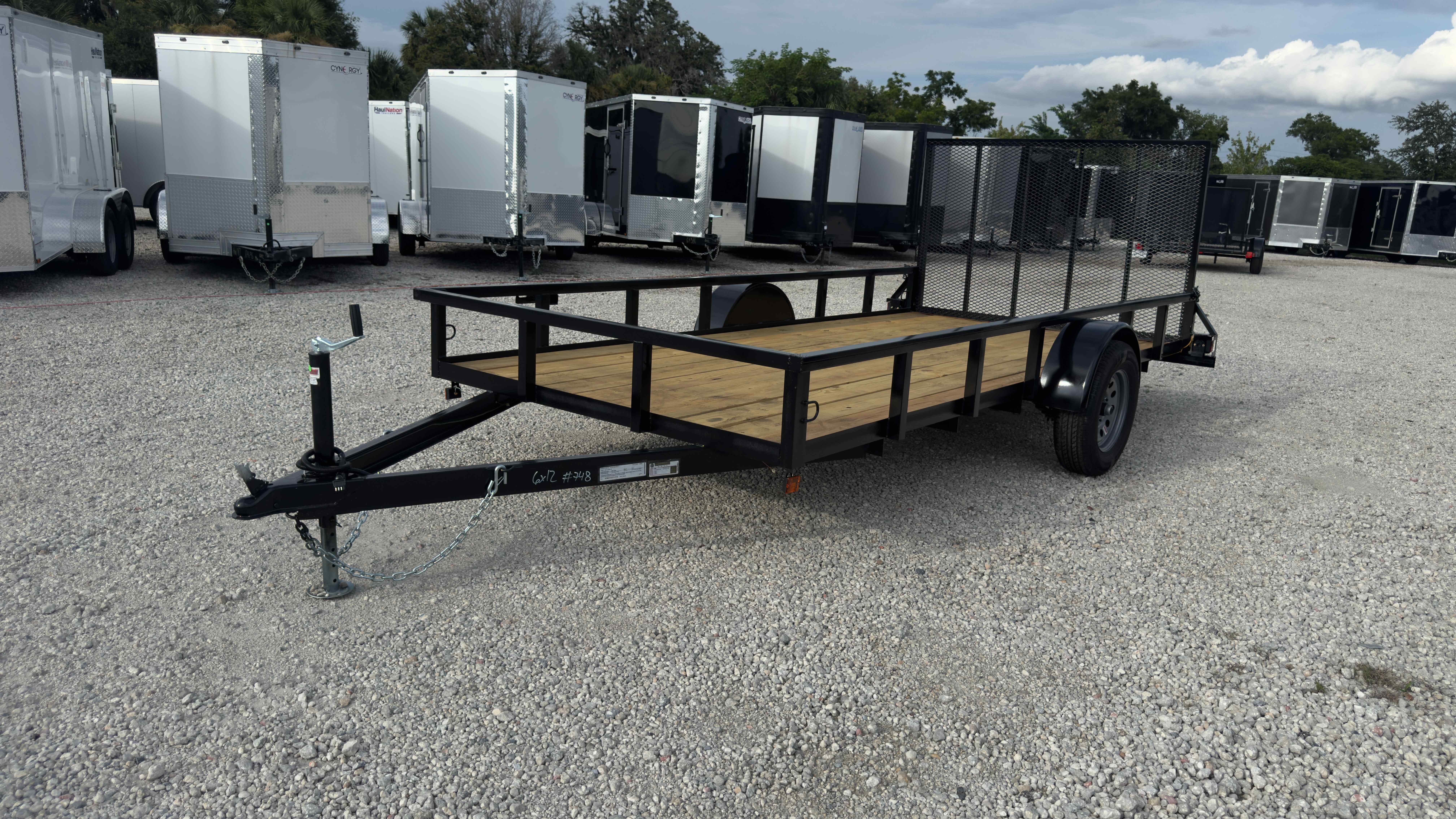 New 6×14 Taylor Utility Trailer
