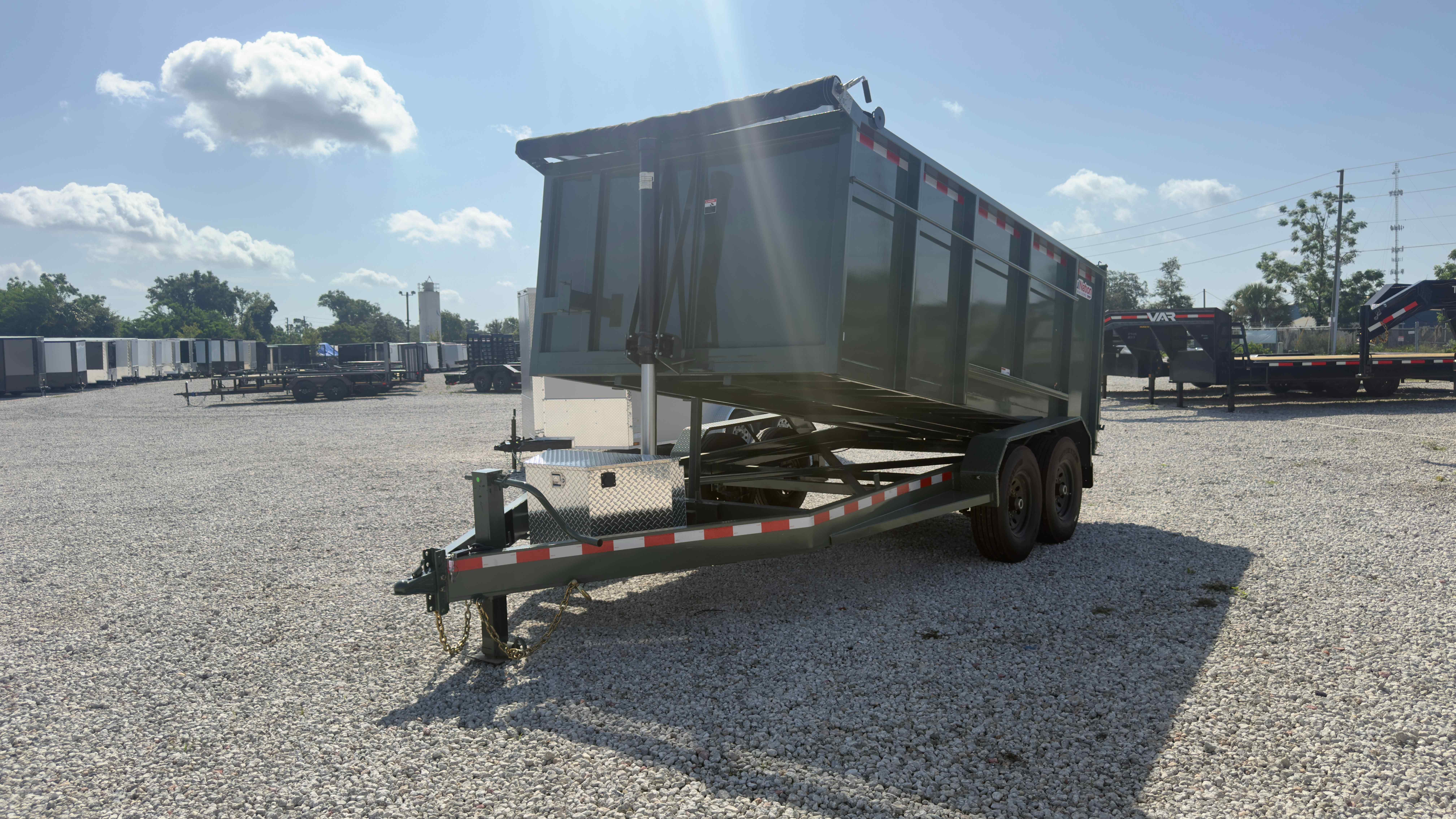 New 7×14 CYNERGY CARGO Dump Trailer