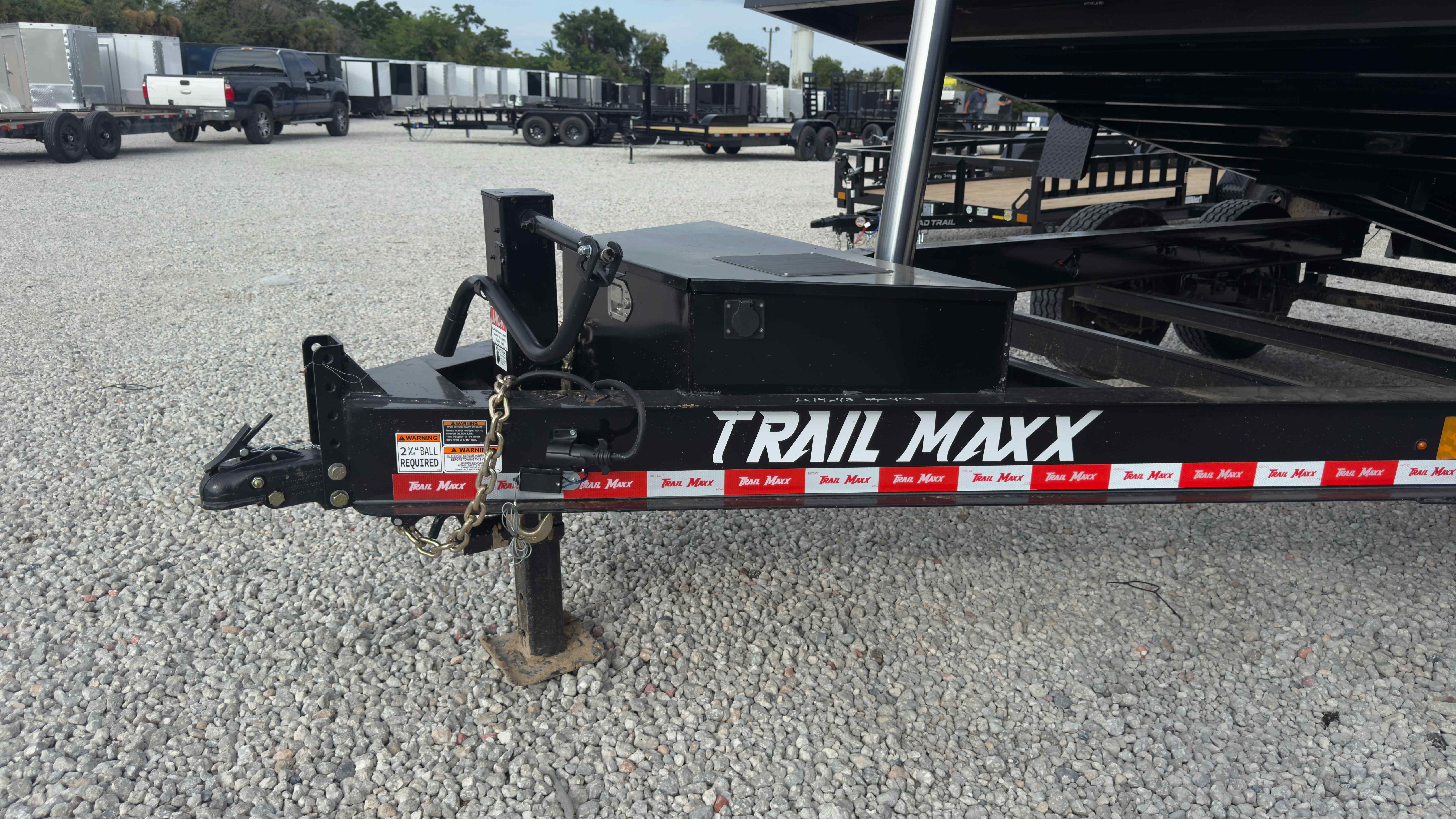 New 7×14 TRAILMAXX Dump Trailer