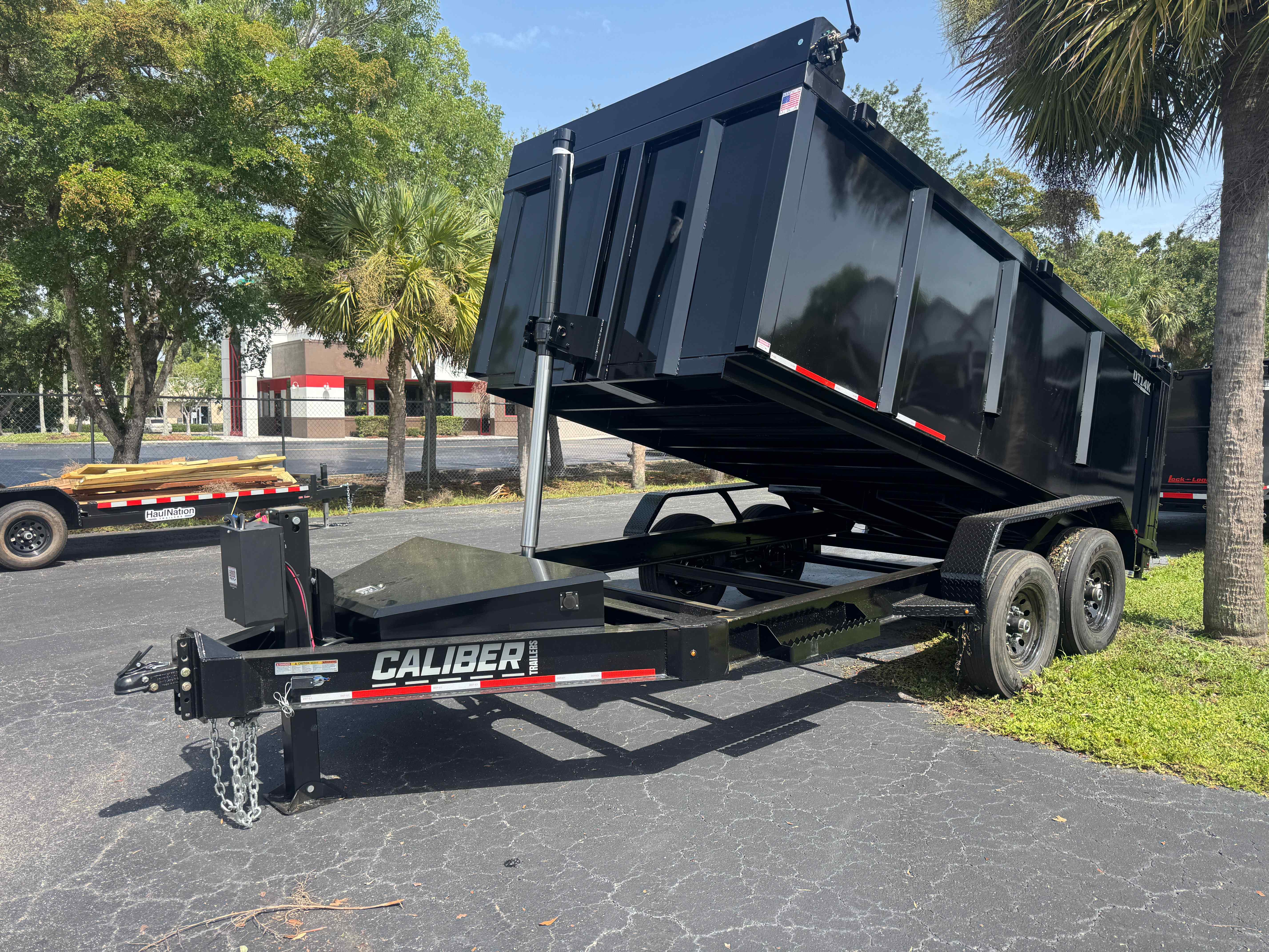 New 7×14 Caliber Dump Trailer