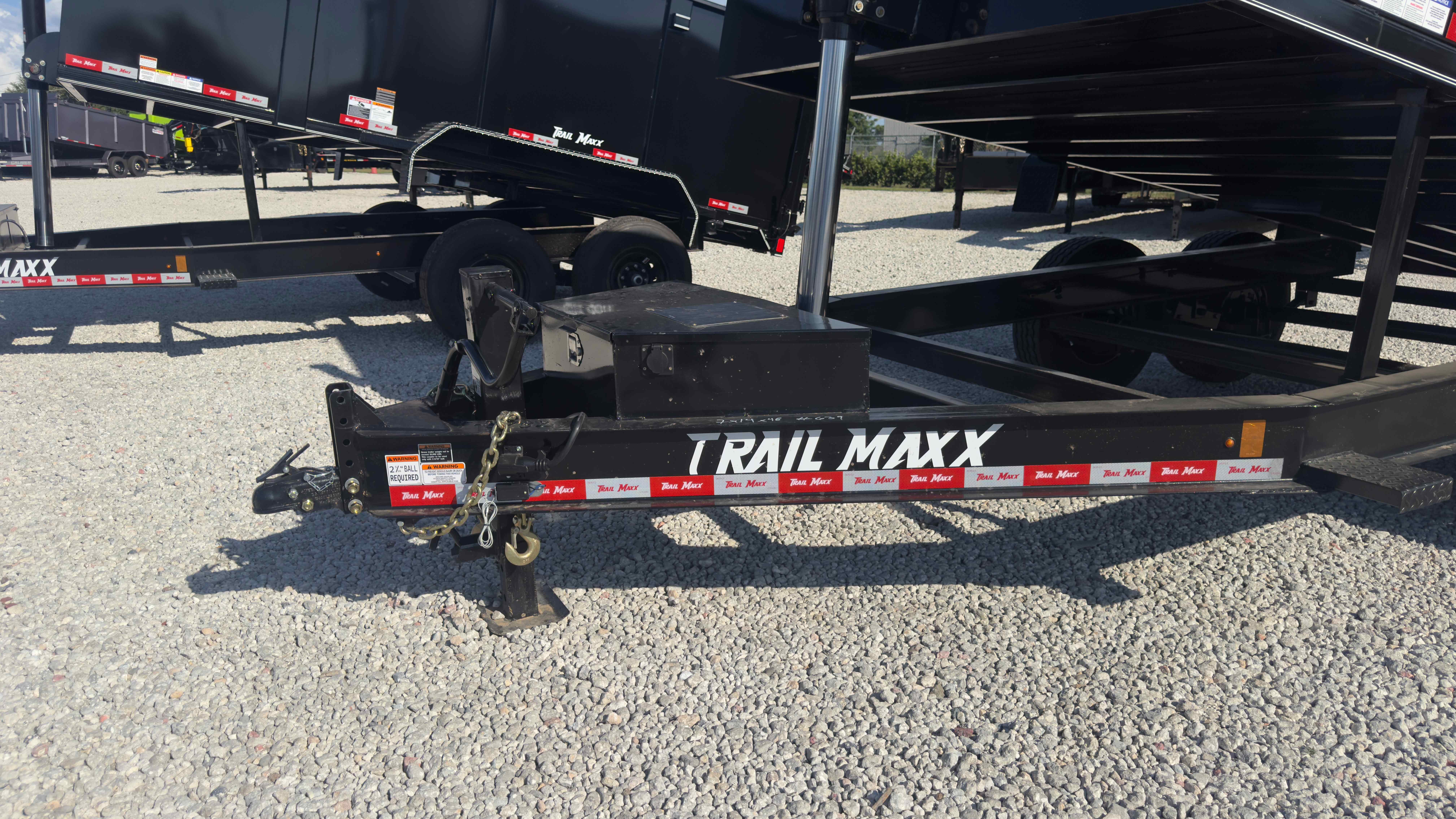New 7×14 TrailMaxx Dump Trailer
