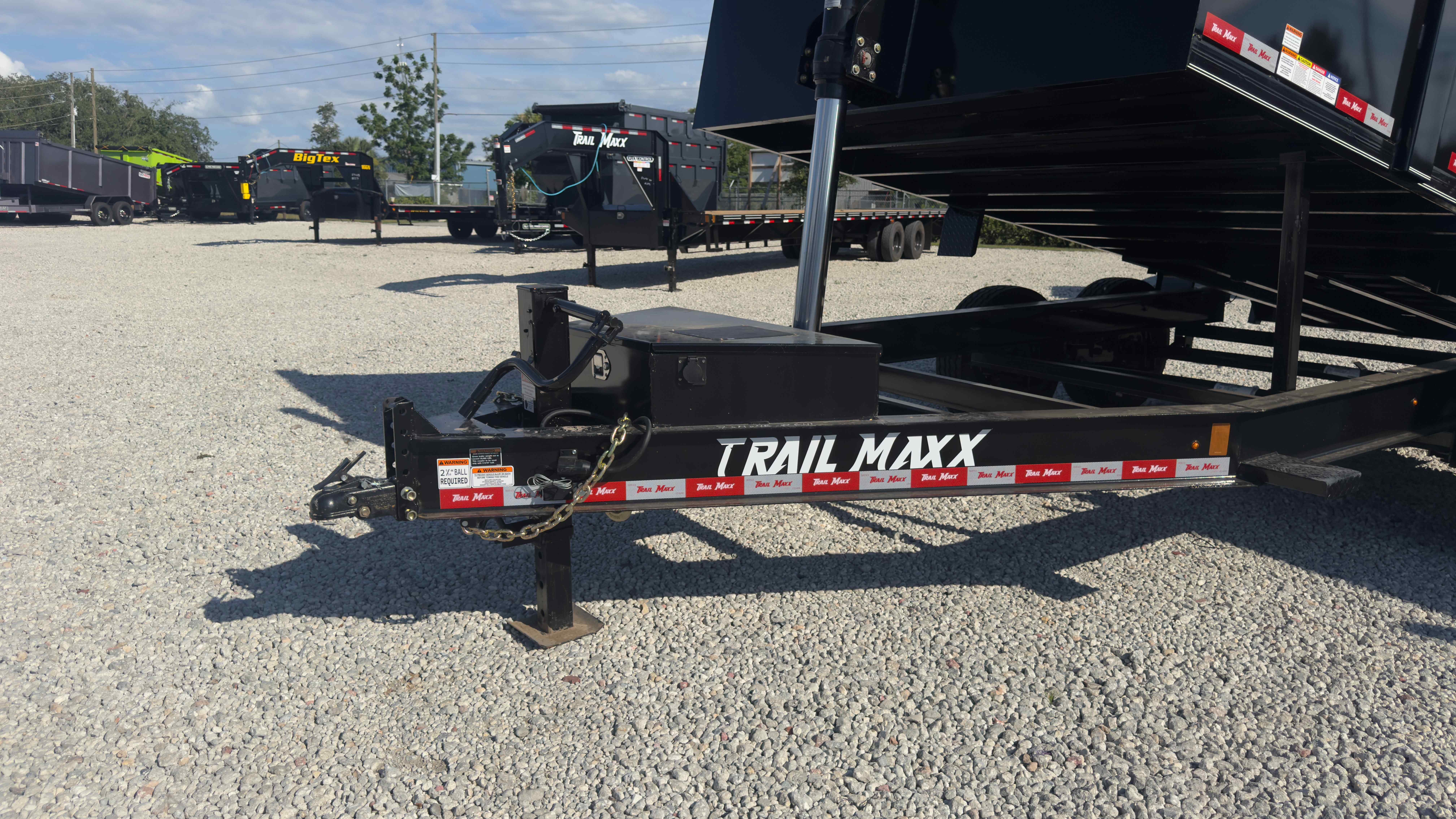 New 7×14 TRAILMAXX Dump Trailer